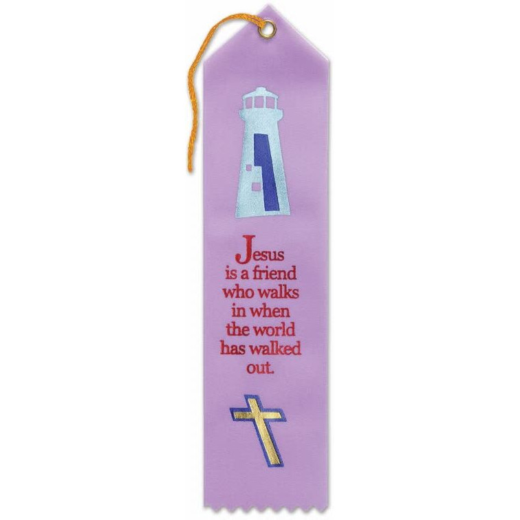 Jesus Is A Friend Ribbon