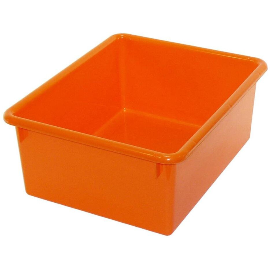 STOWAWAY LETTER BOX ORANGE NO LID