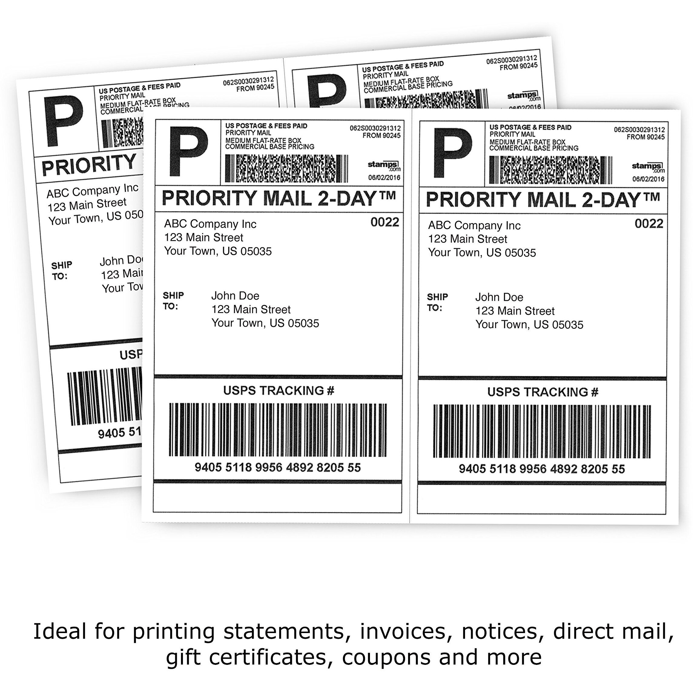 PrintWorks Professional Pre-Perforated Paper for Statements, Tax Forms, Bulletins, Planners & More - Letter - 8 1/2" x 11" - 20 lb Basis Weight - 500 / Ream - Perforated