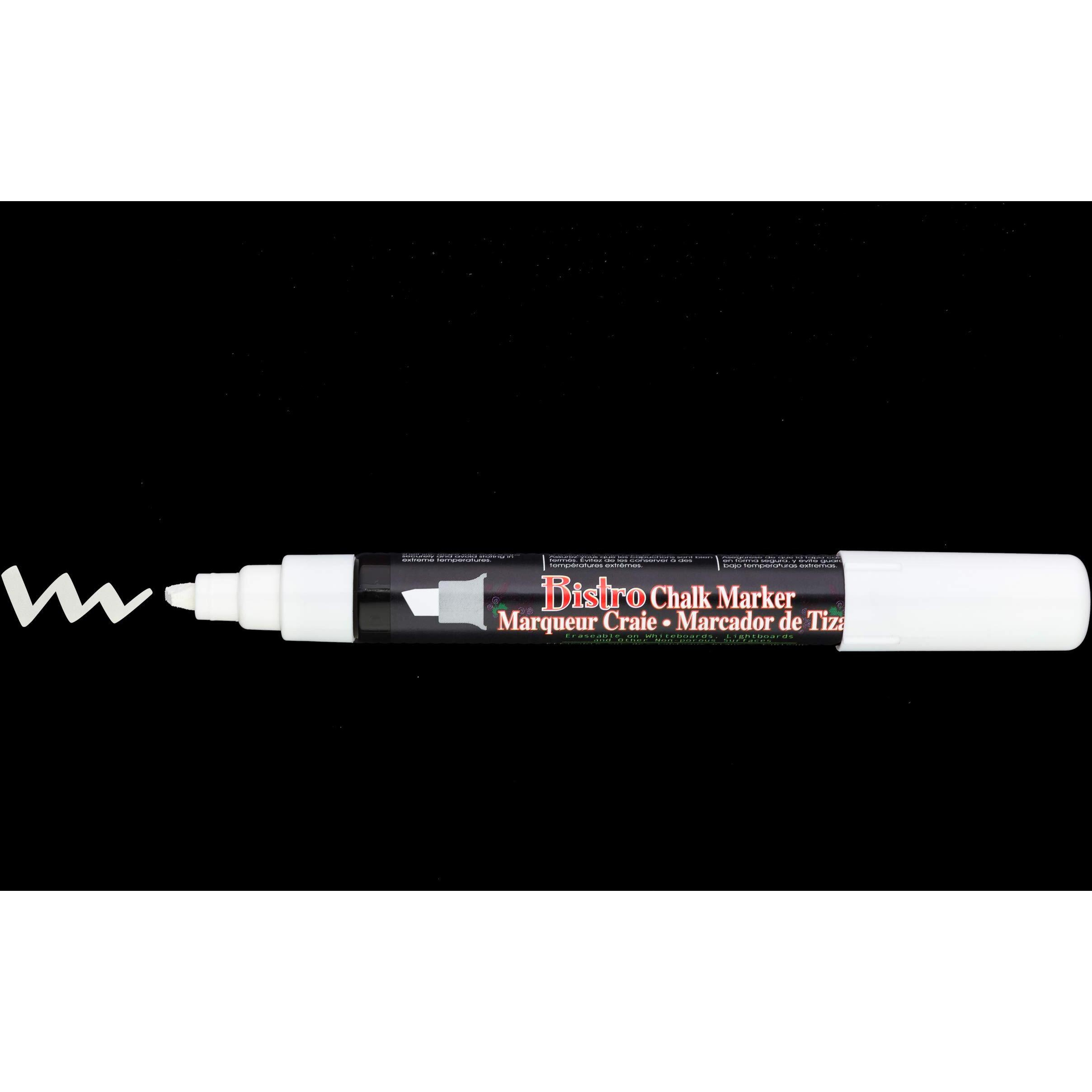 BISTRO SINGLE WHT MARKER FINE TIP