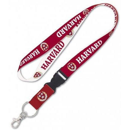 Harvard Crimson Lanyard with Detachable Buckle - Special Order