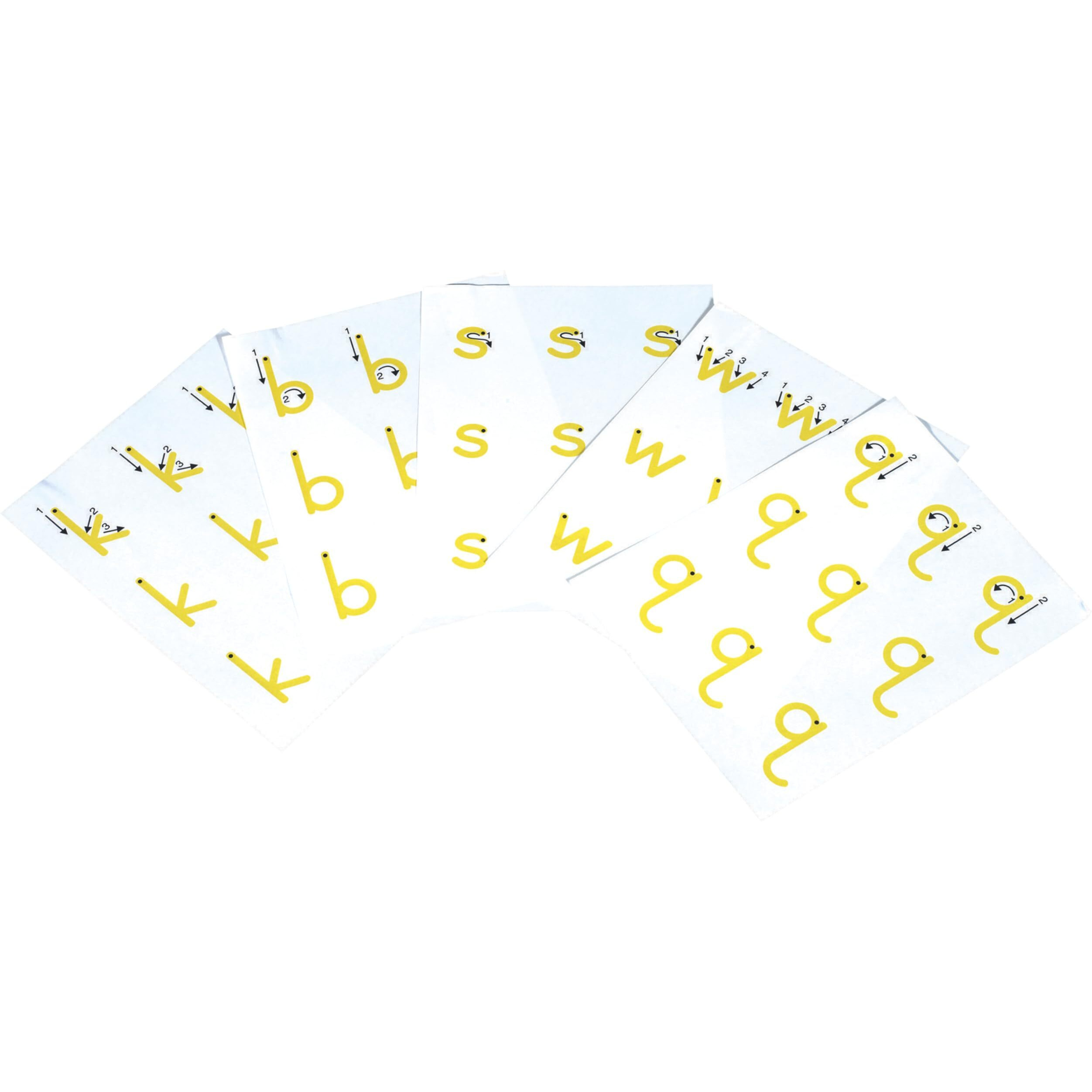 Abilitations Hi-Write Lower Case Alphabet Paper, 104 Sheets/Pad