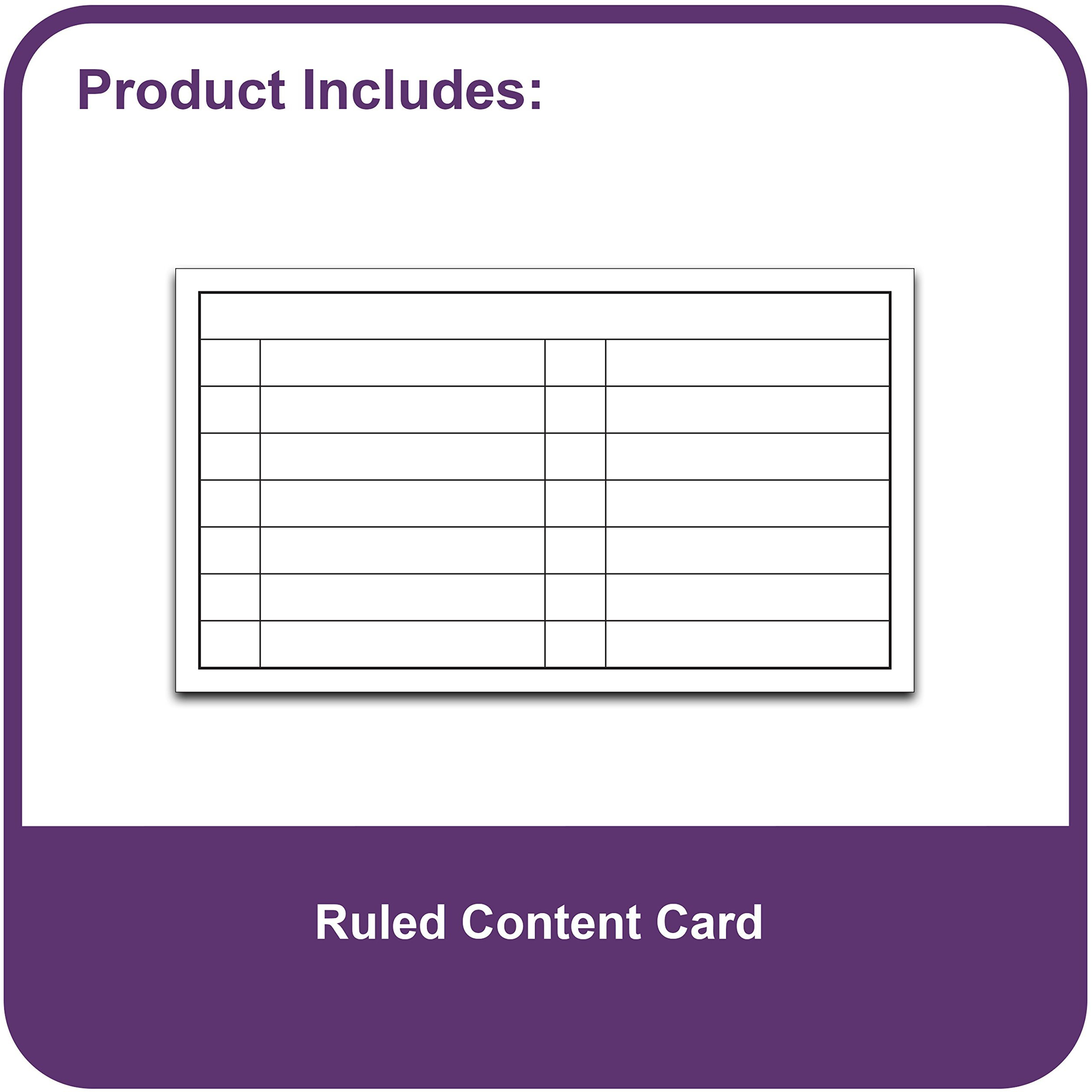 4 x 6 Index Card Case, Assorted (Color May Vary) (Set of 24 Index Card Cases)