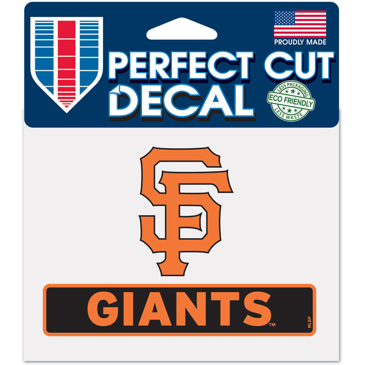 San Francisco Giants Decal 4.5x5.75 Perfect Cut Color