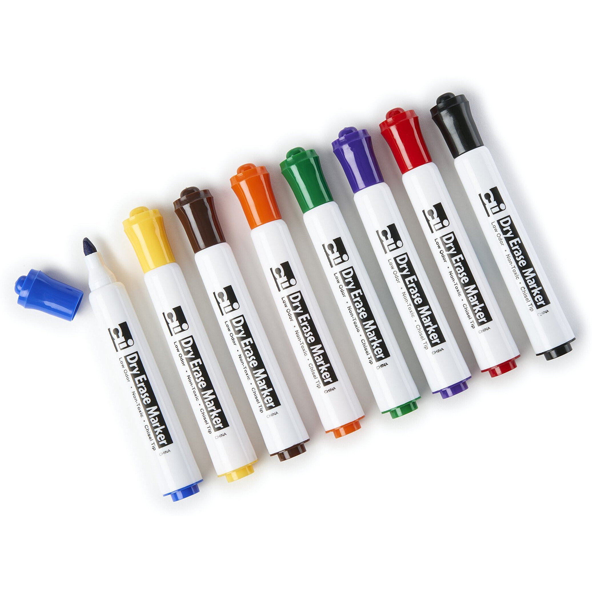 CHISEL TIP ASST BARREL STYLE 8 PK