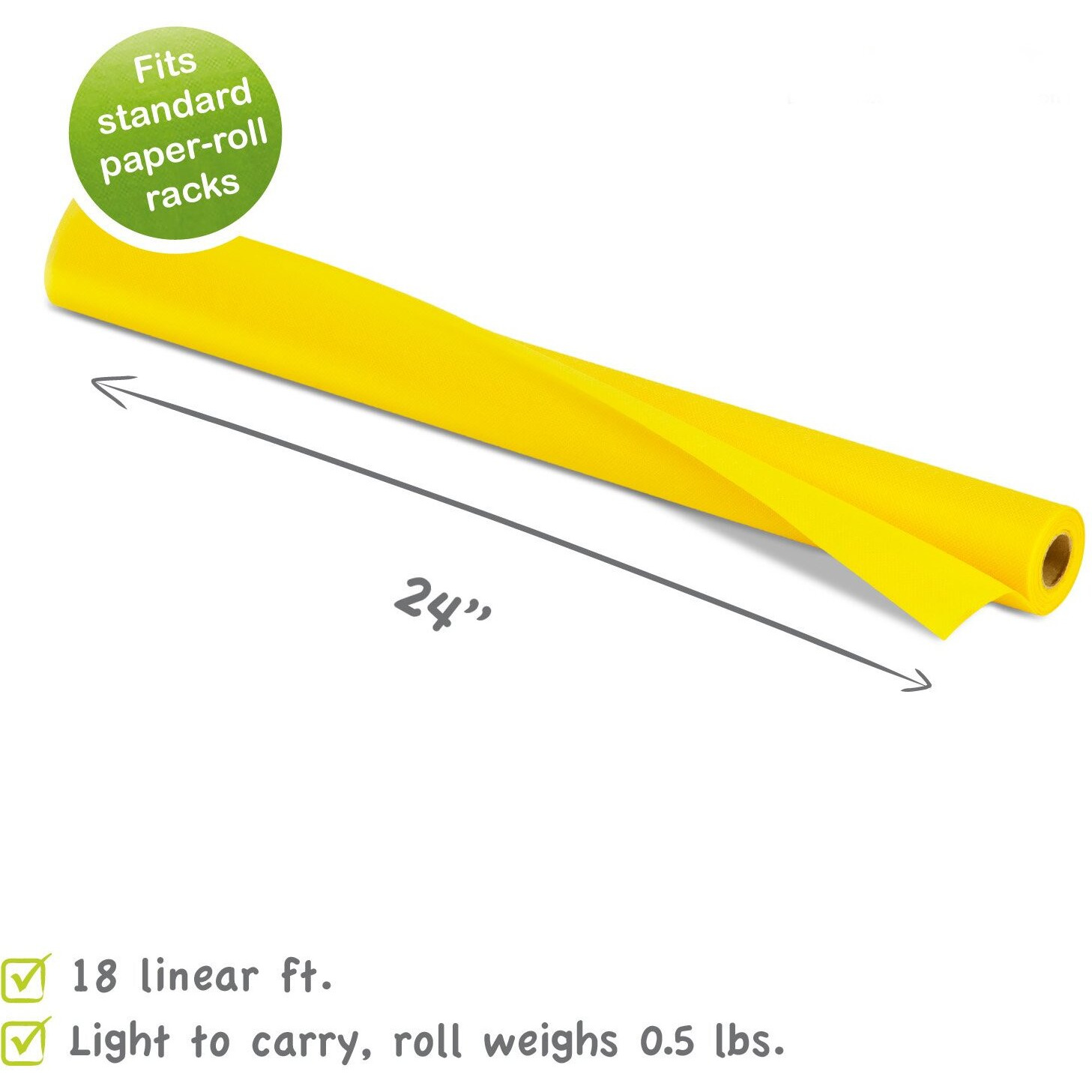 SMART FAB YELLOW 24IN X 18FT ROLL