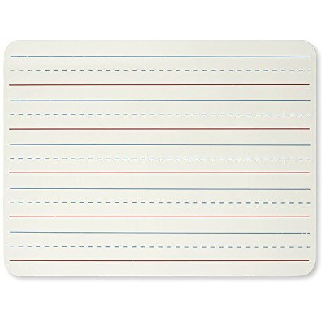 LAP BOARD 9 X 12 PLAIN LINED WHITE