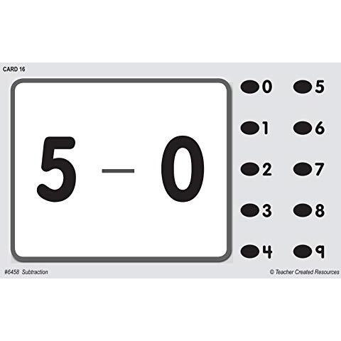 Teacher Created Resources Power Pen Learning Cards, Subtraction, Grades K to 2