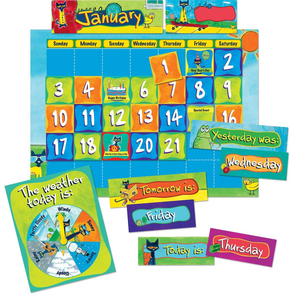 PETE THE CAT CALENDAR KIT
