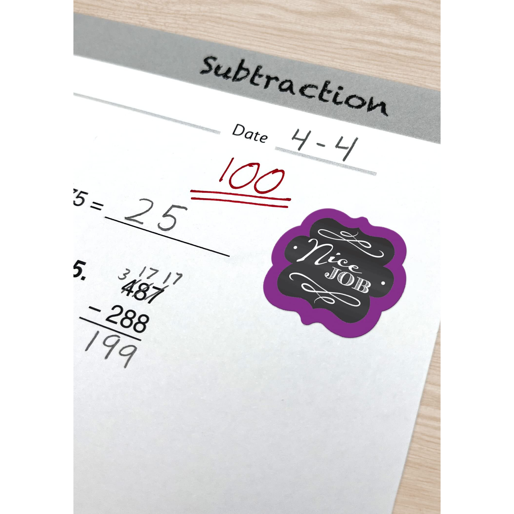 CHALKBOARD BRIGHTS STICKERS