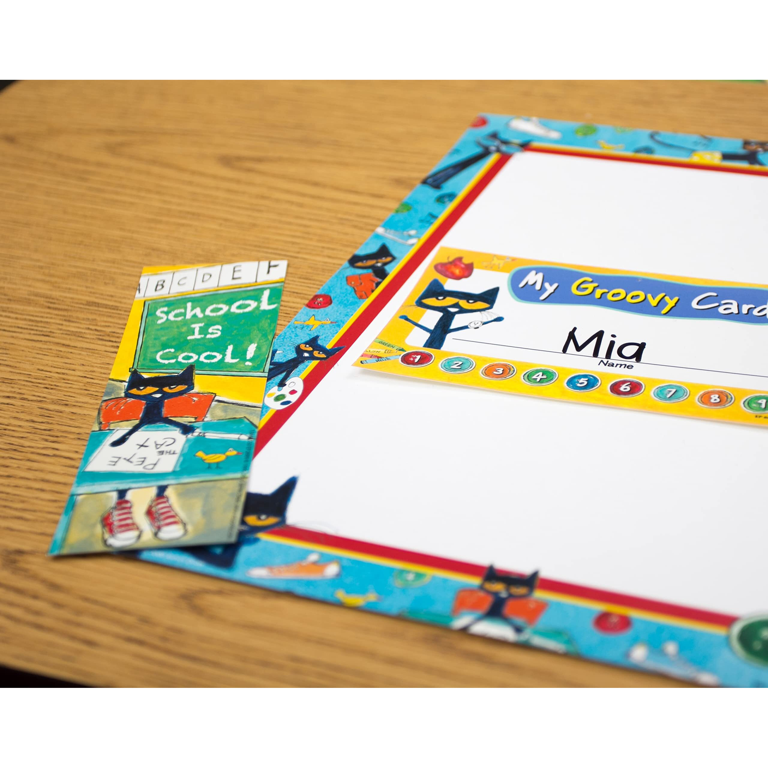 PETE THE CAT BOOKMARKS