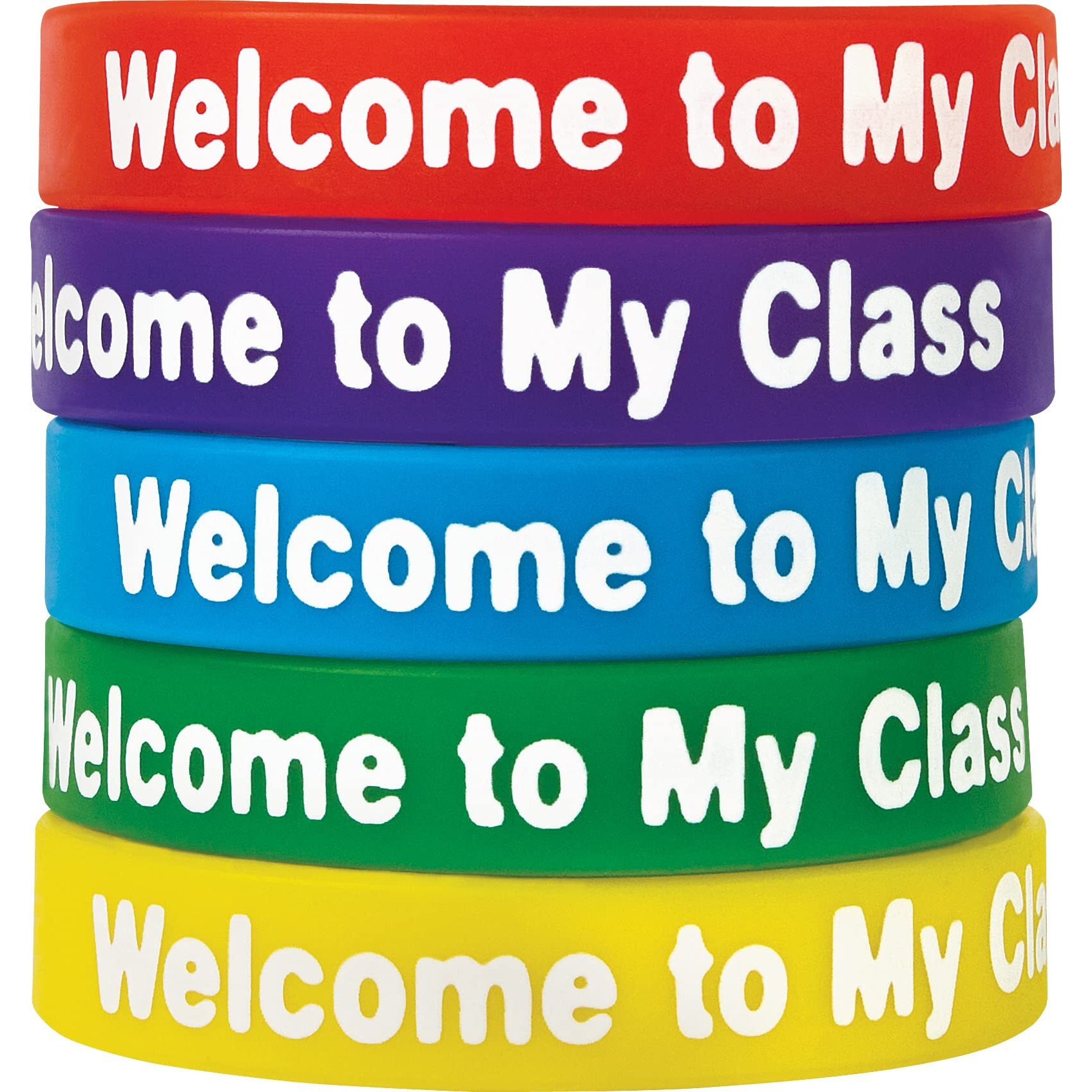 WELCOME TO MY CLASS WRISTBANDS