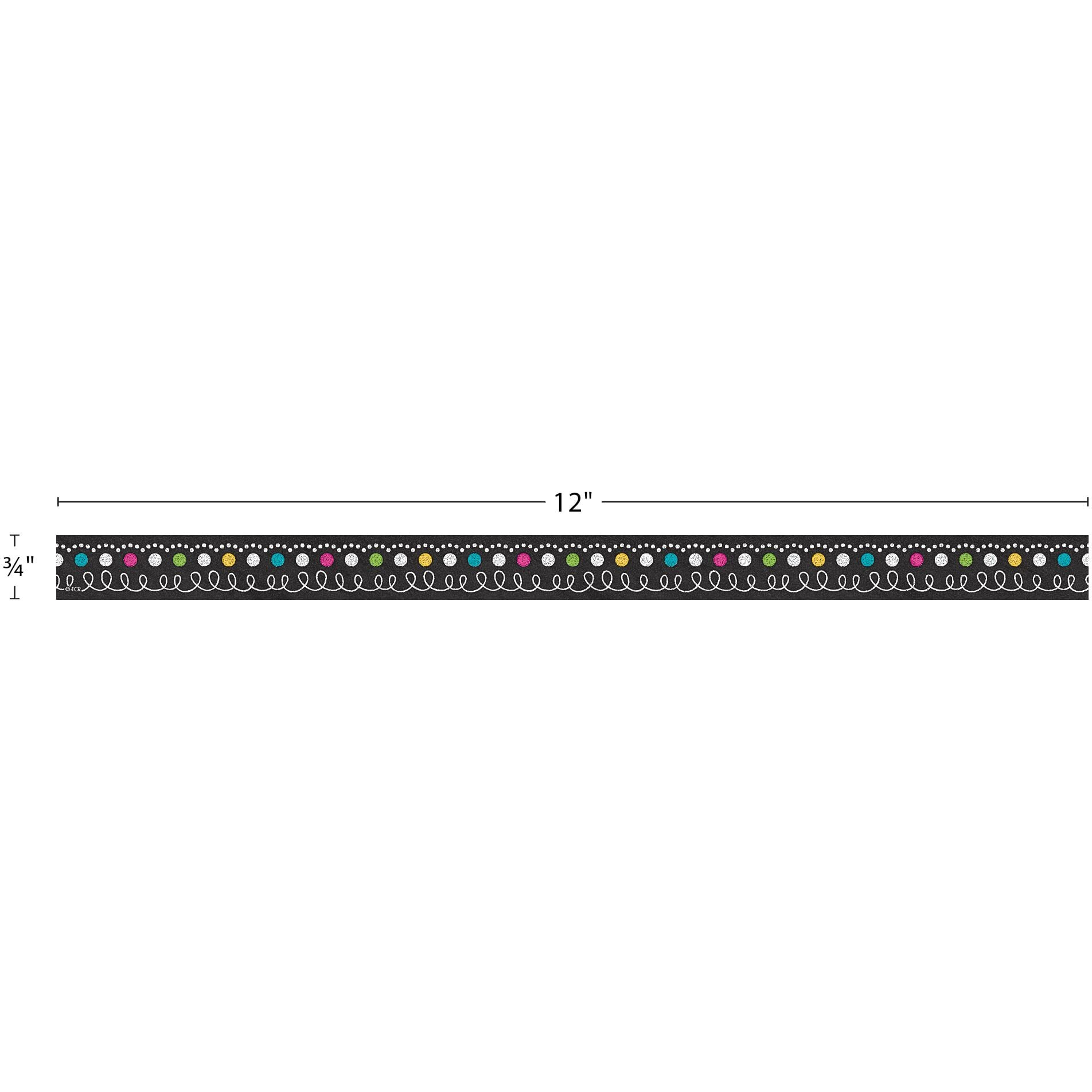 CHALKBOARD BRIGHTS MAGNETIC STRIPS