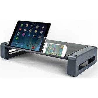 Deluxe Monitor/Printer Stand w/Smart Device Slot