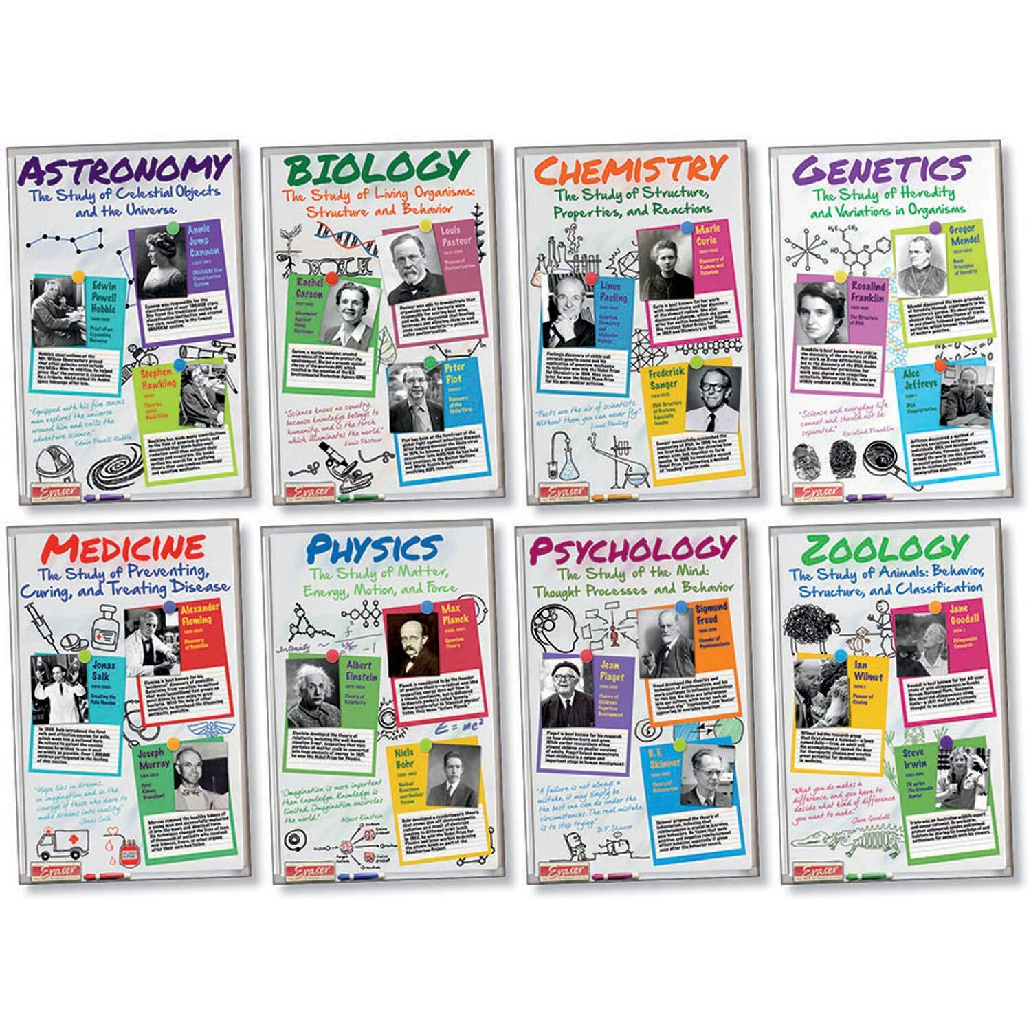 SCIENTISTS BULLETIN BOARD SET