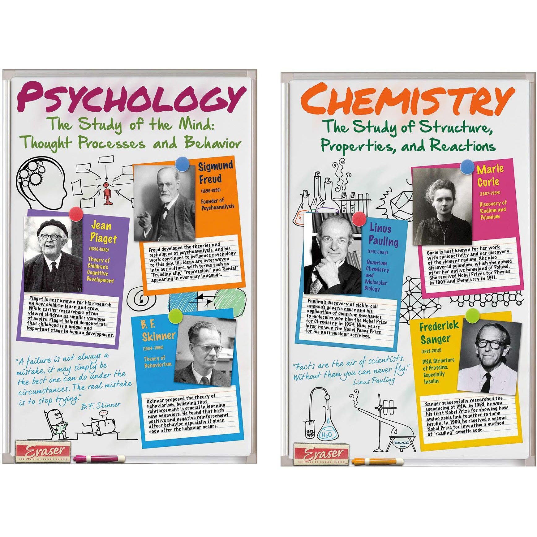 SCIENTISTS BULLETIN BOARD SET