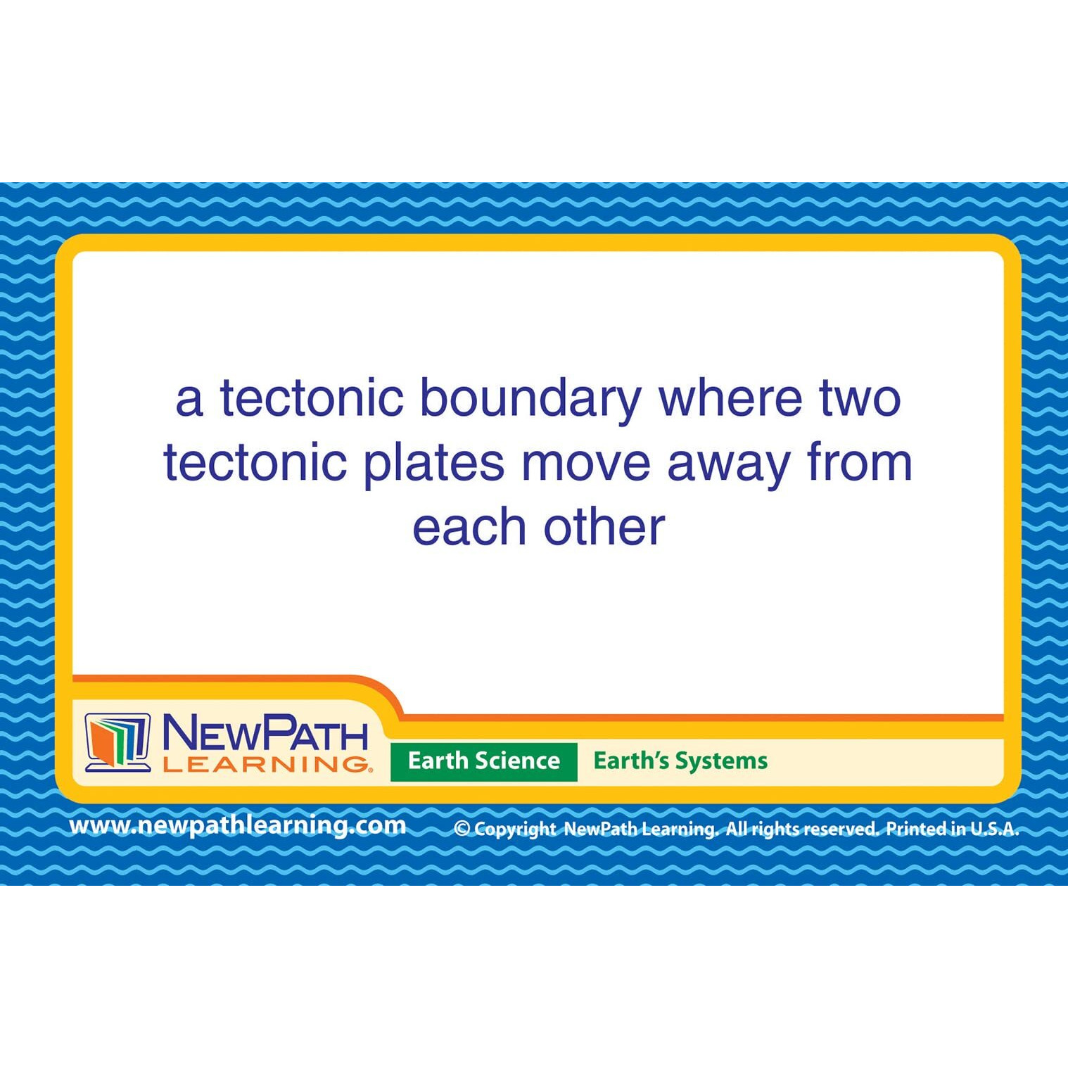 NewPath Learning Earth Science Vocabulary Builder, Set of 200