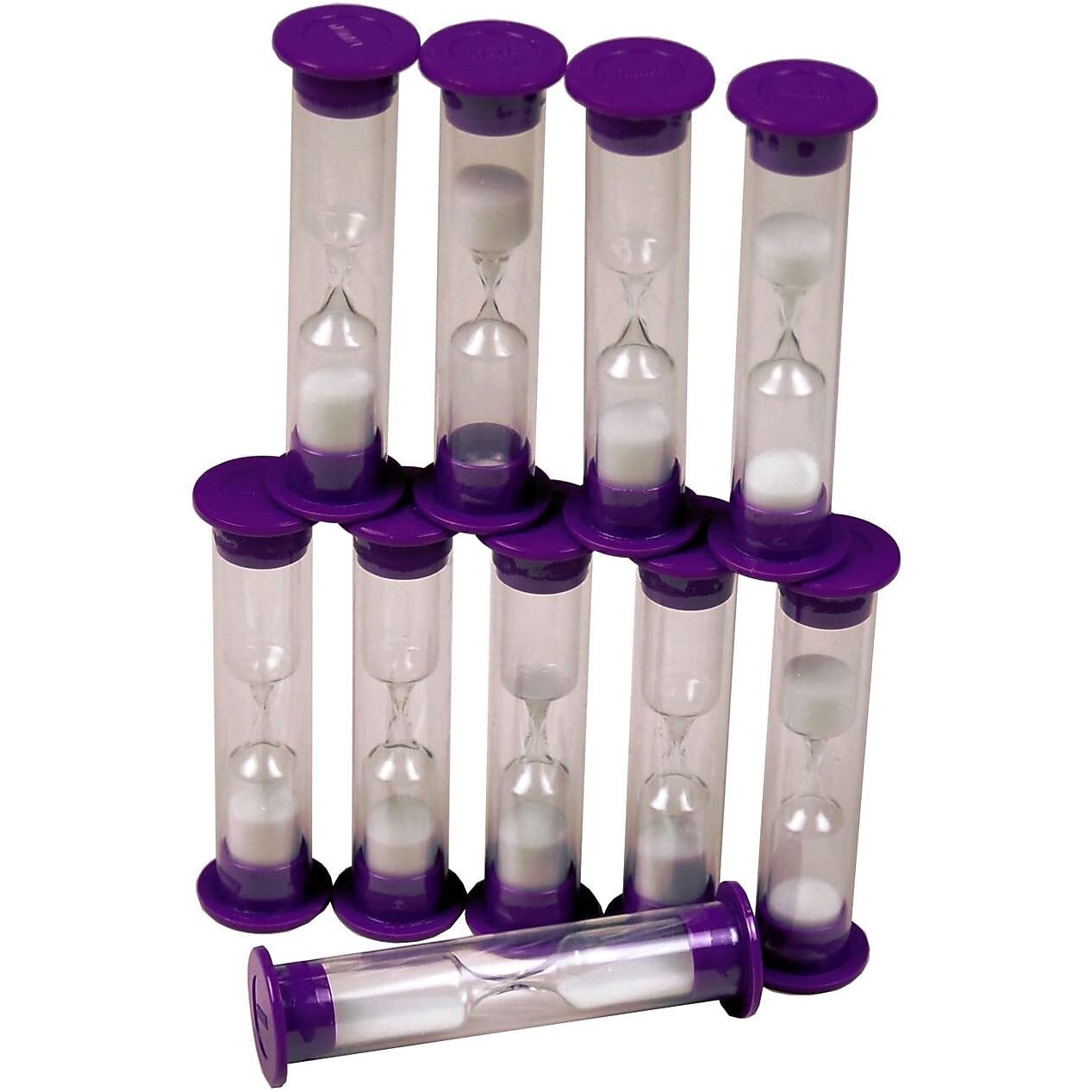 3 MINUTE SAND TIMERS SET OF 10