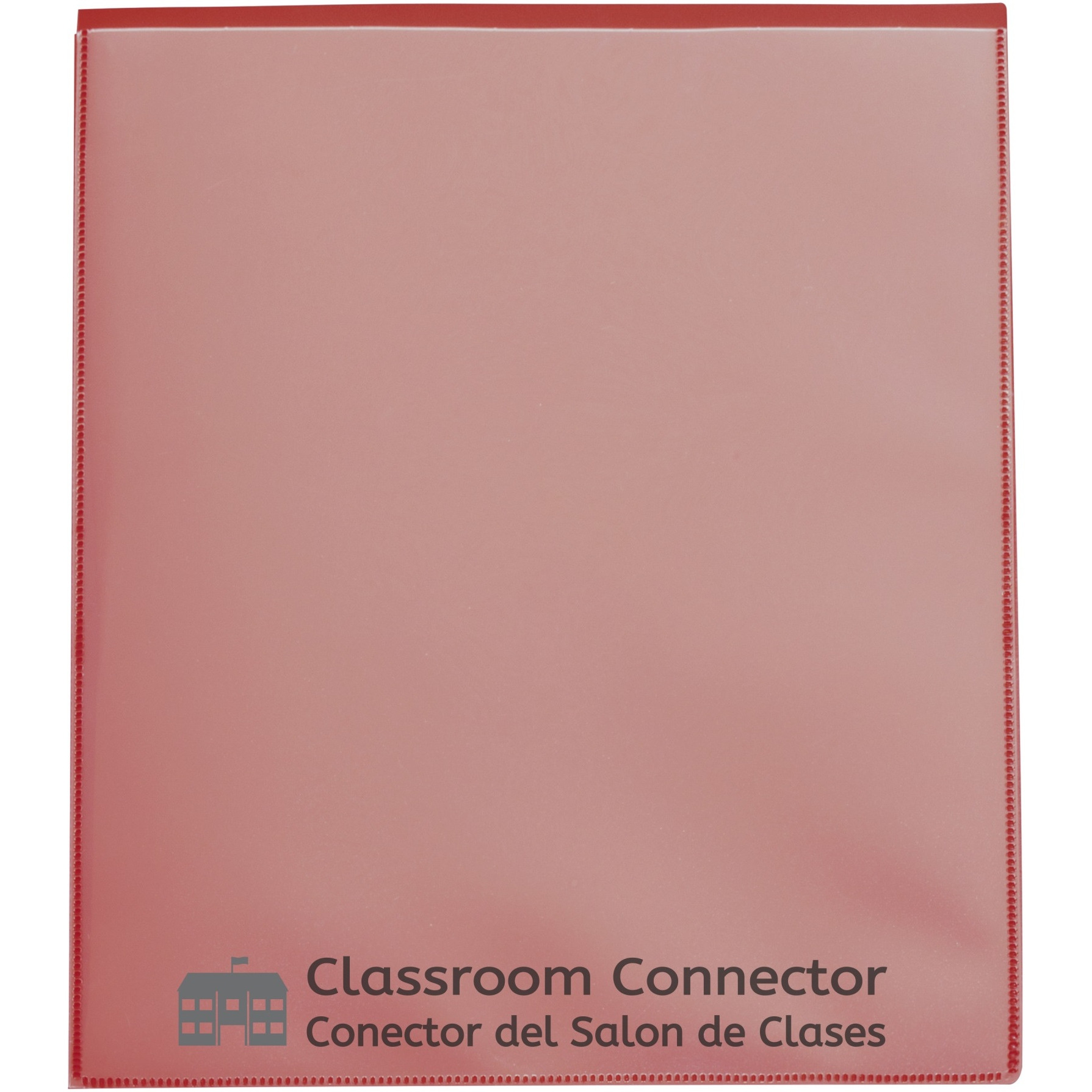 Classroom Connector Folders, Red, 25/BX, 32004