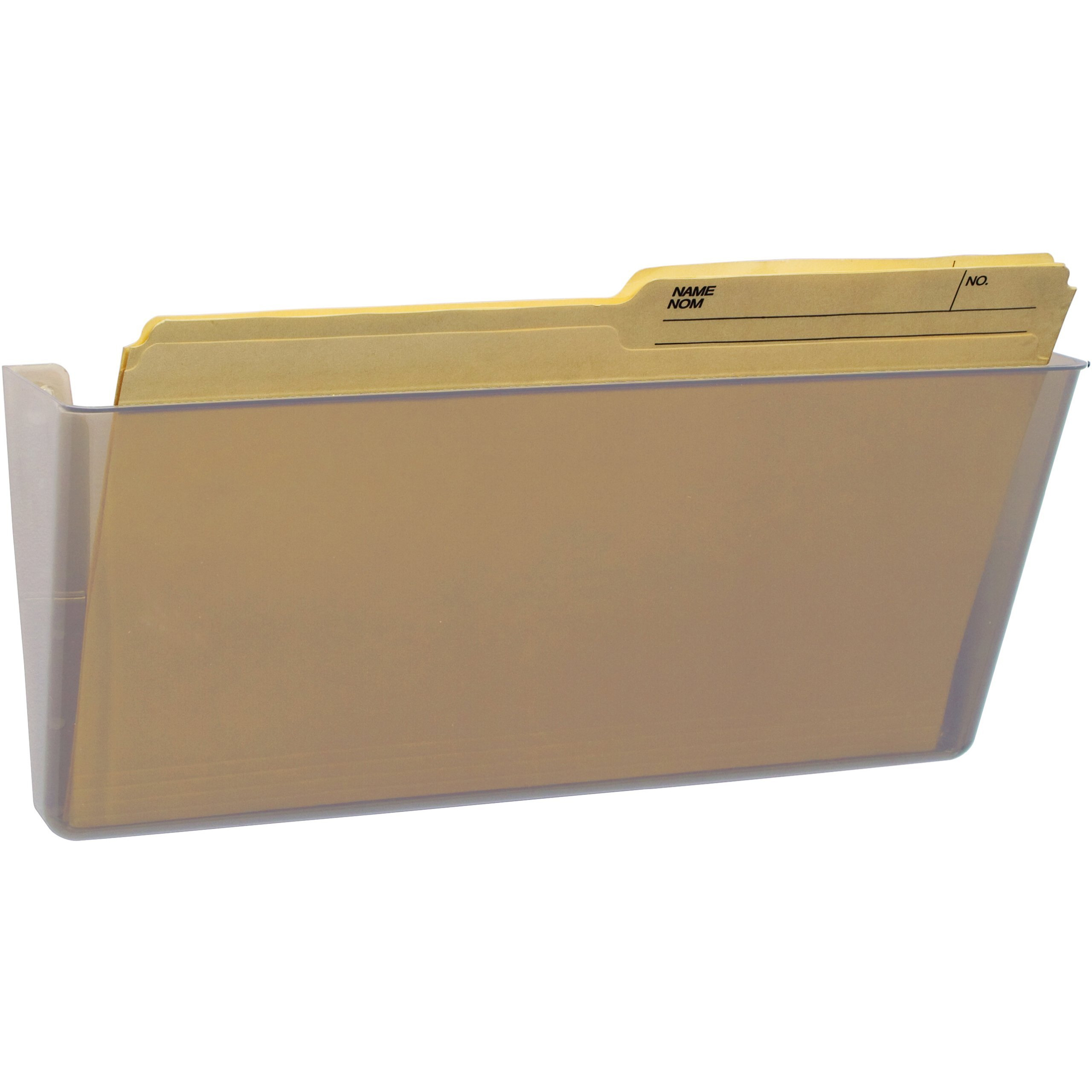 Storex Wall File, Legal, Clear (case of 6)