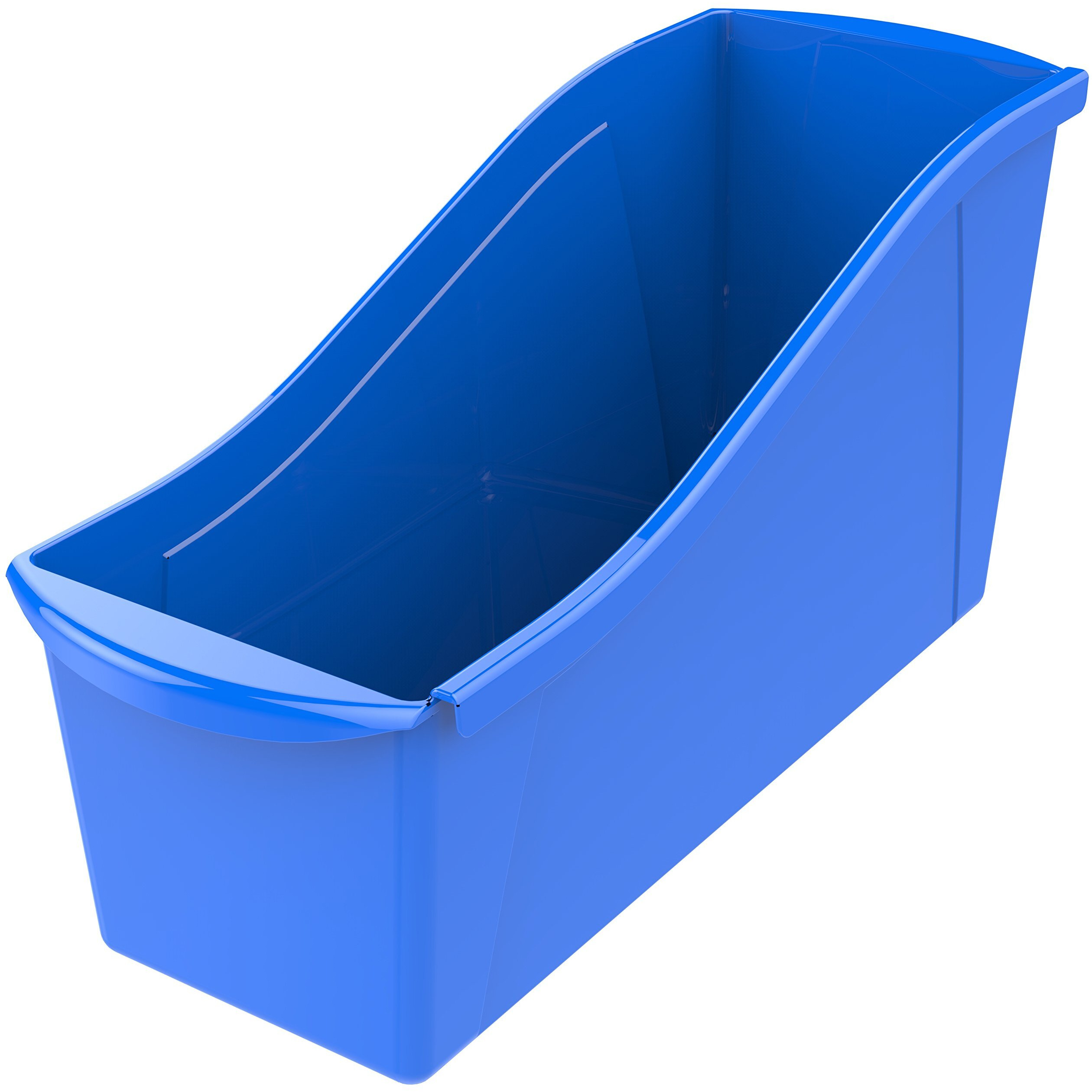 Large Book Bin, Blue (Case of 6)