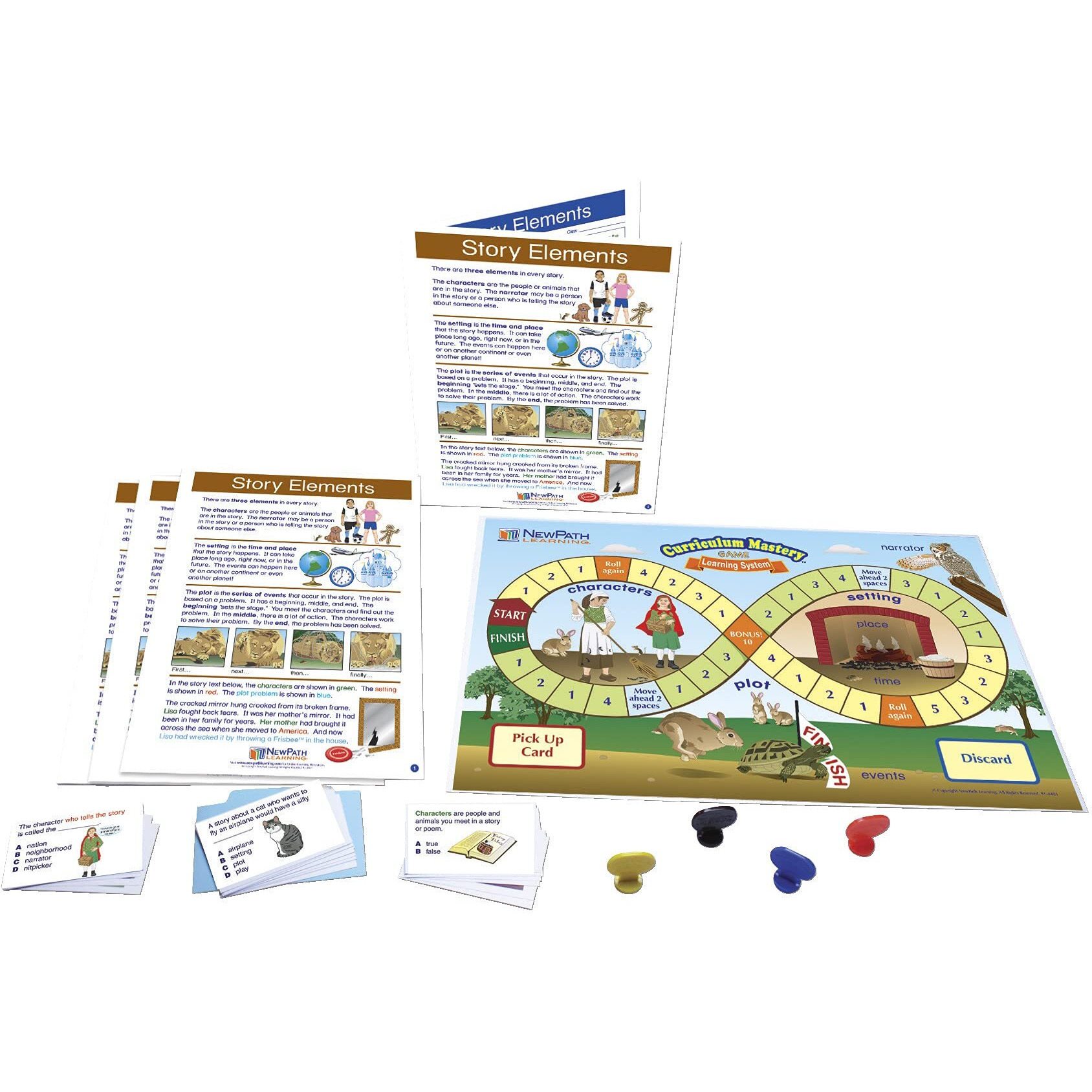 STORY ELEMENTS LEARNING CNTR GR 1-2