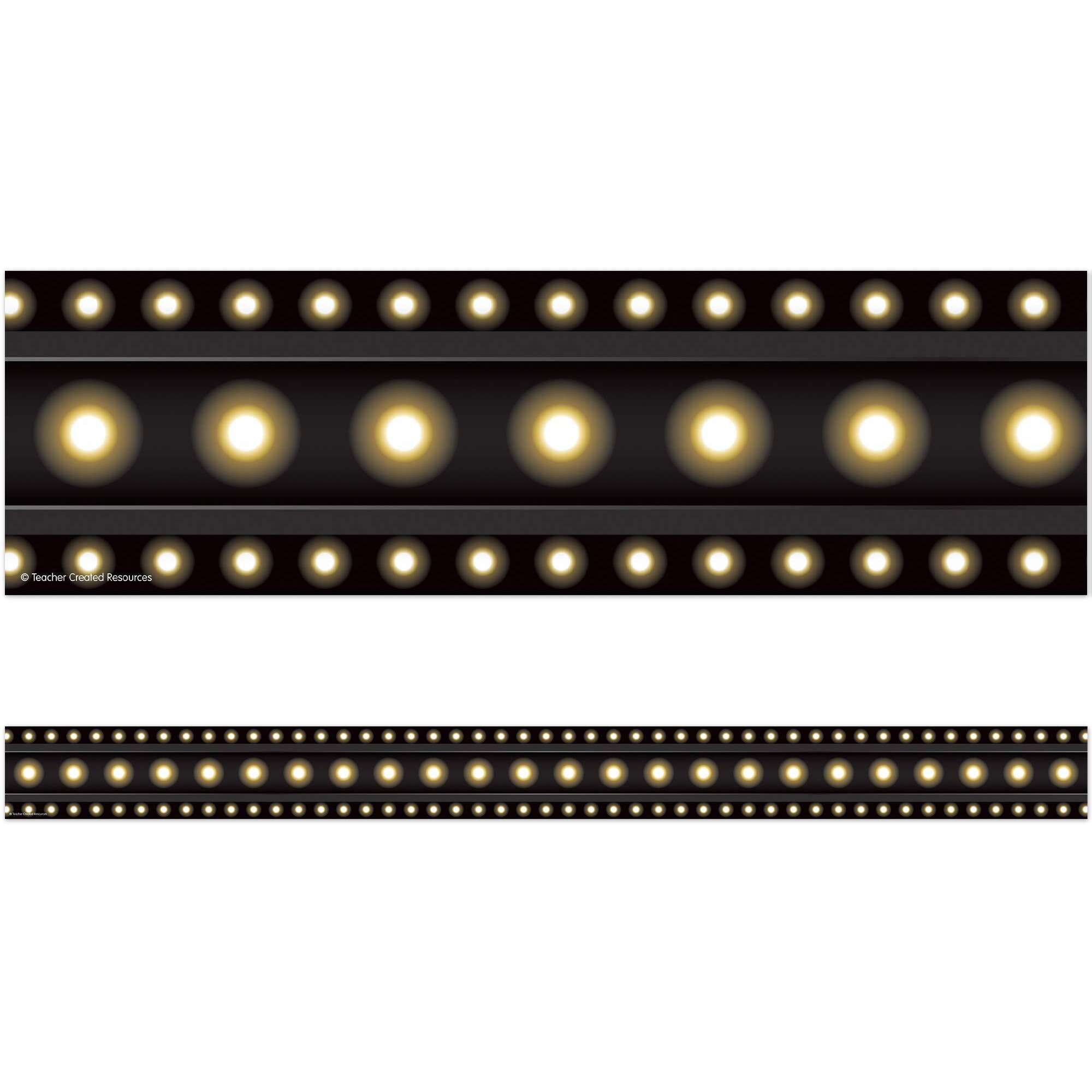 BLACK MARQUEE STRAIGHT BORDER TRIM
