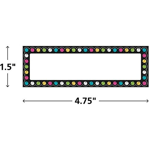 CHALKBOARD BRIGHTS LABELS MAGNETIC
