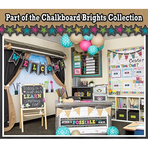 CHALKBOARD BRIGHTS LABELS MAGNETIC