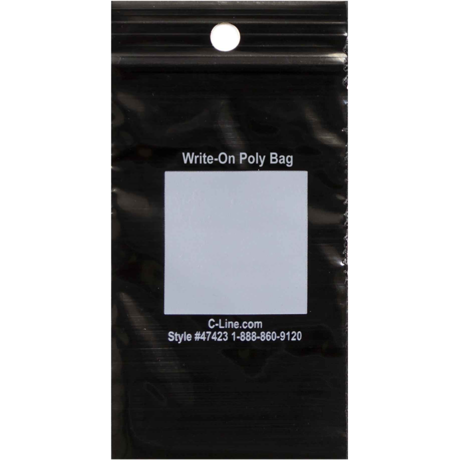 Write-On Poly Bags, 2 x 3, 1000/BX, 47423