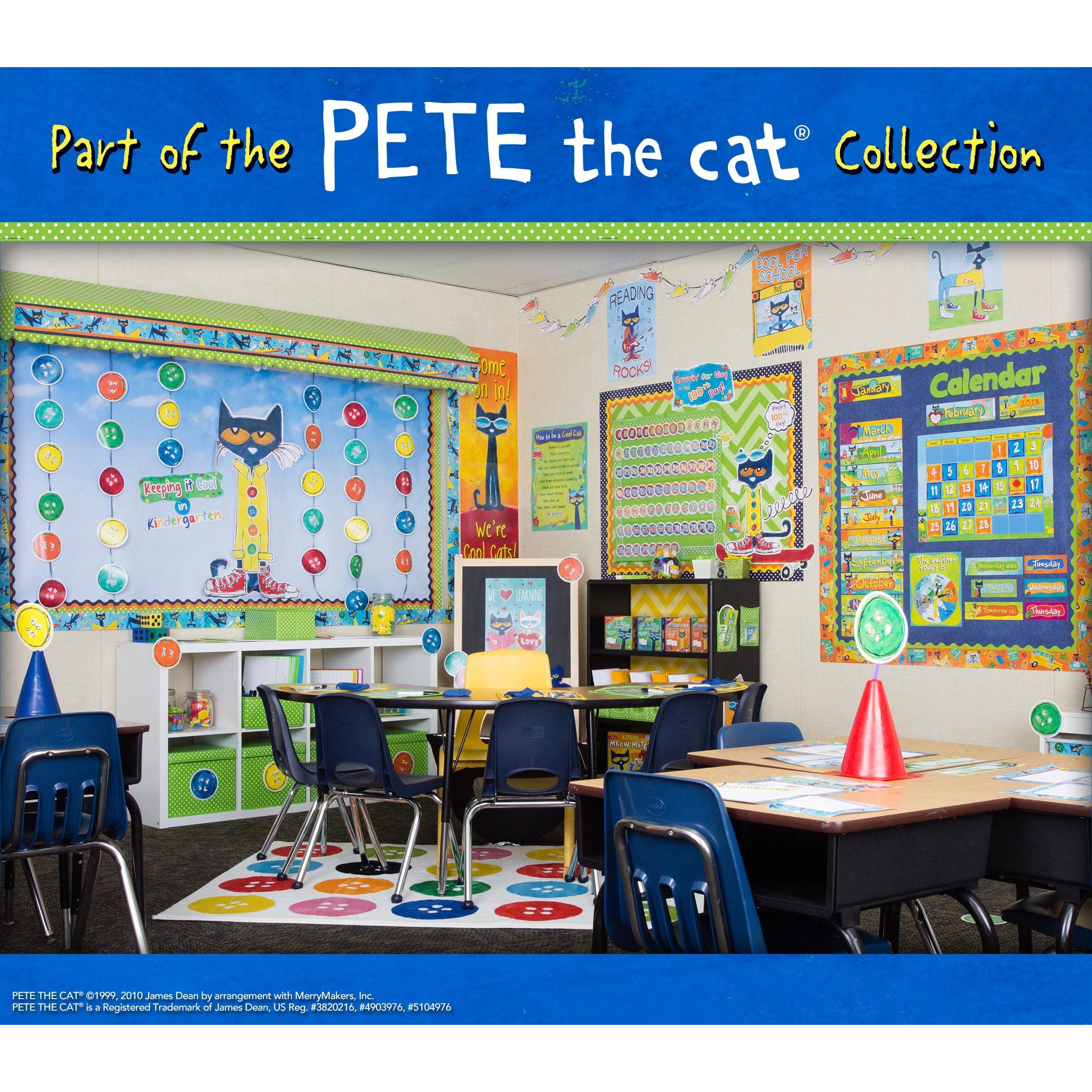 PETE THE CAT NAME TAGS/LABELS
