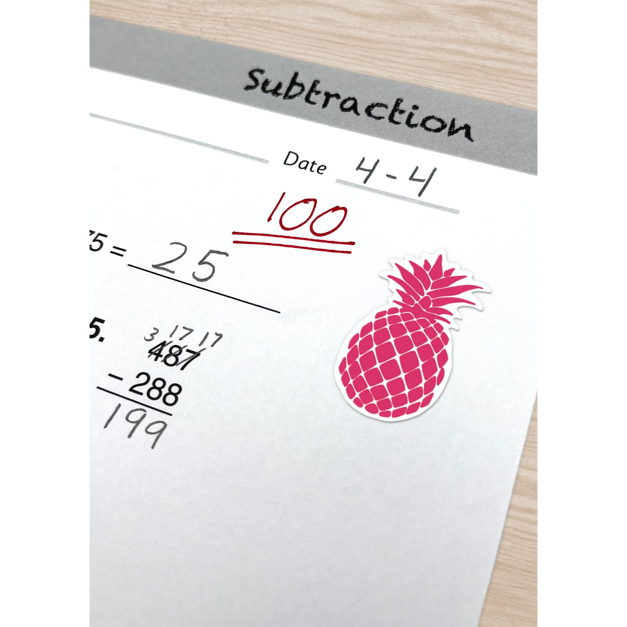 TROPICAL PUNCH PINEAPPLES STICKERS