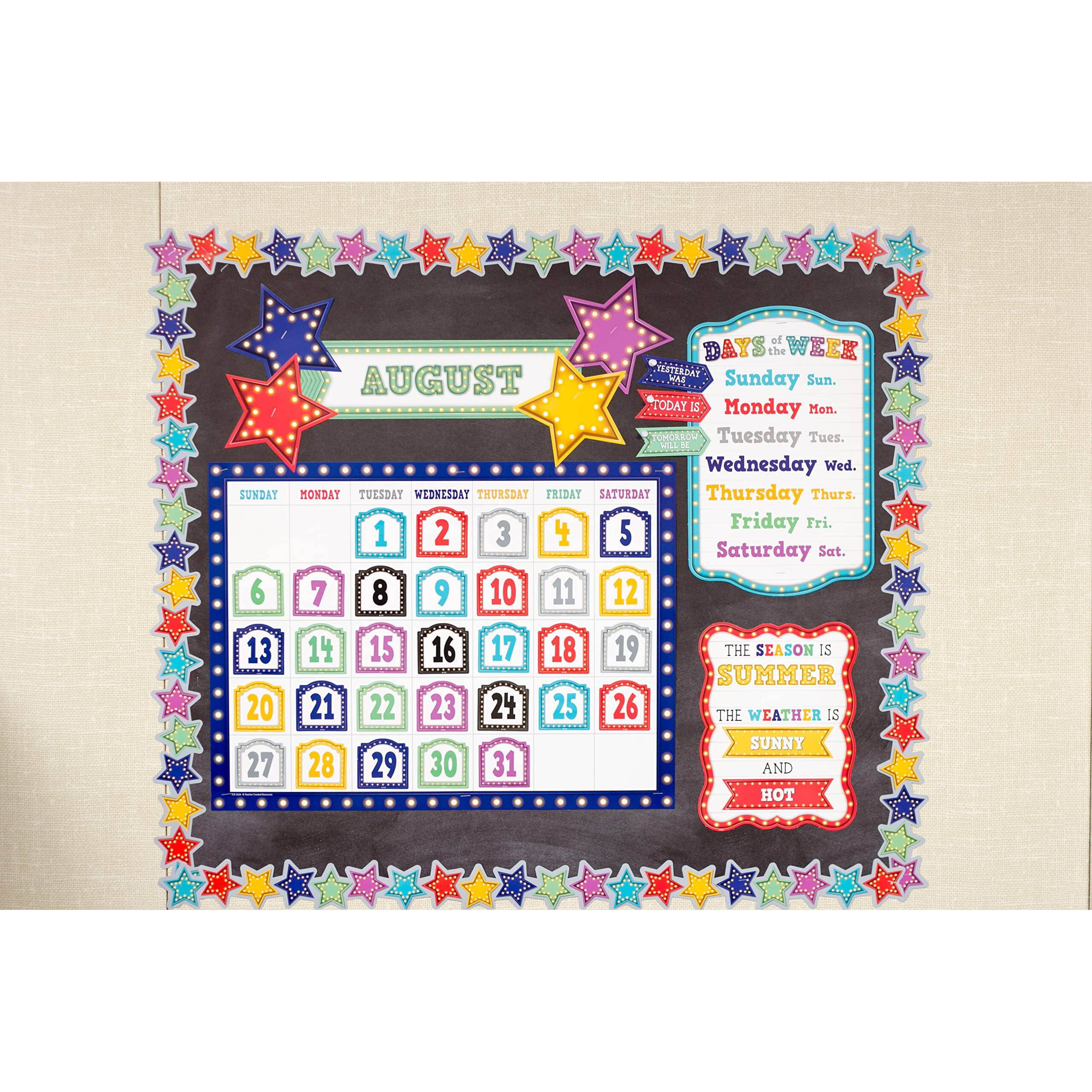 MARQUEE STARS DIE CUT BORDER TRIM