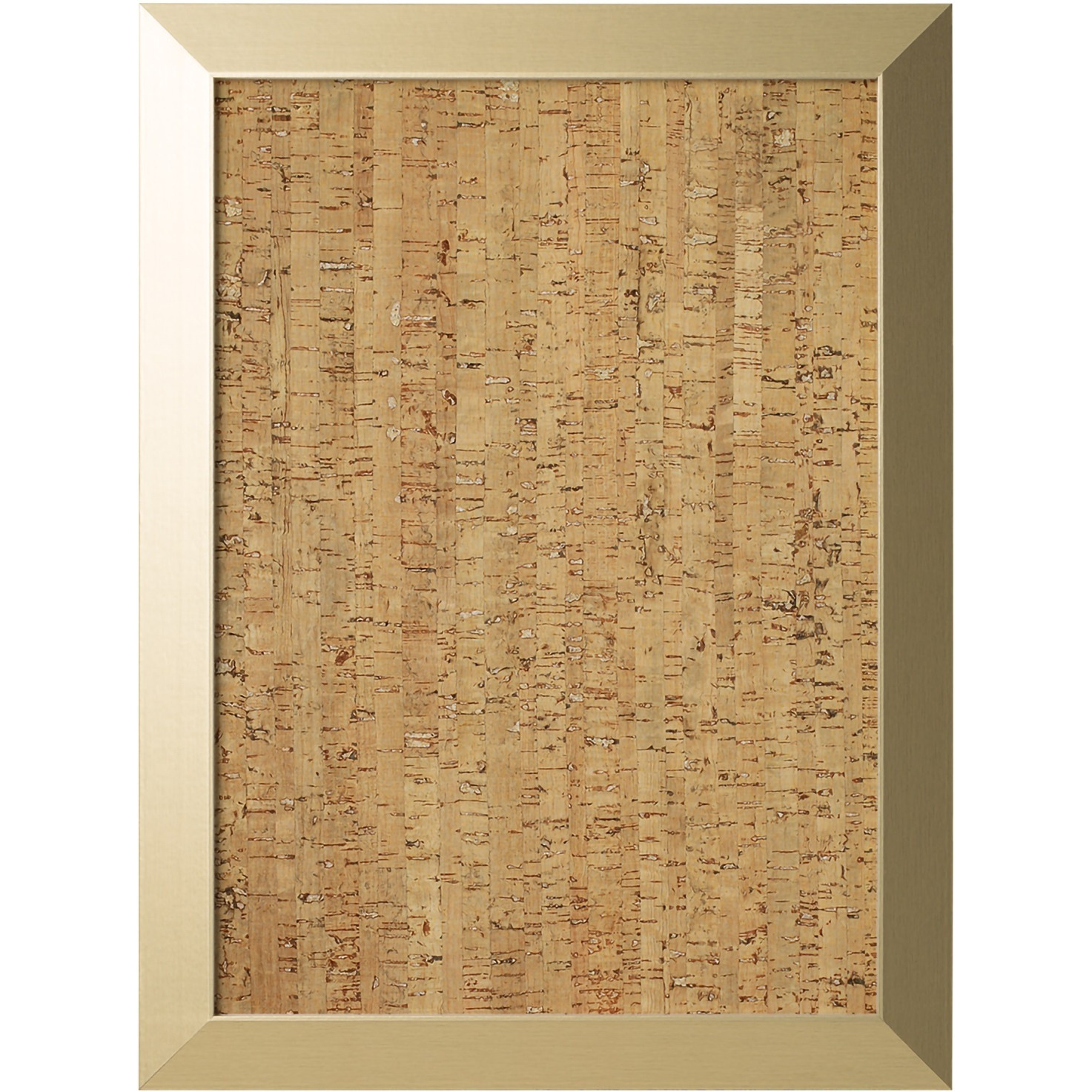 Decorative Cork Bulletin Board, Gold Metallic Frame