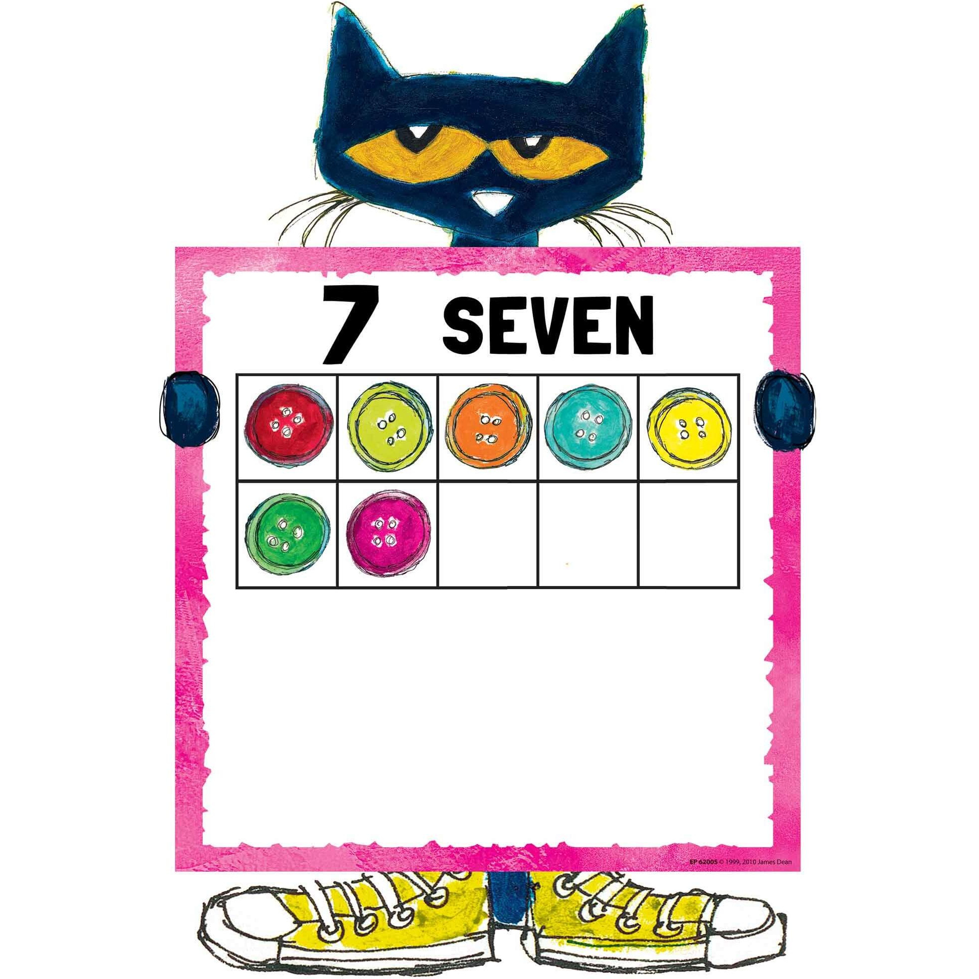 PETE THE CAT NUMBERS 0 TO 20 BBS