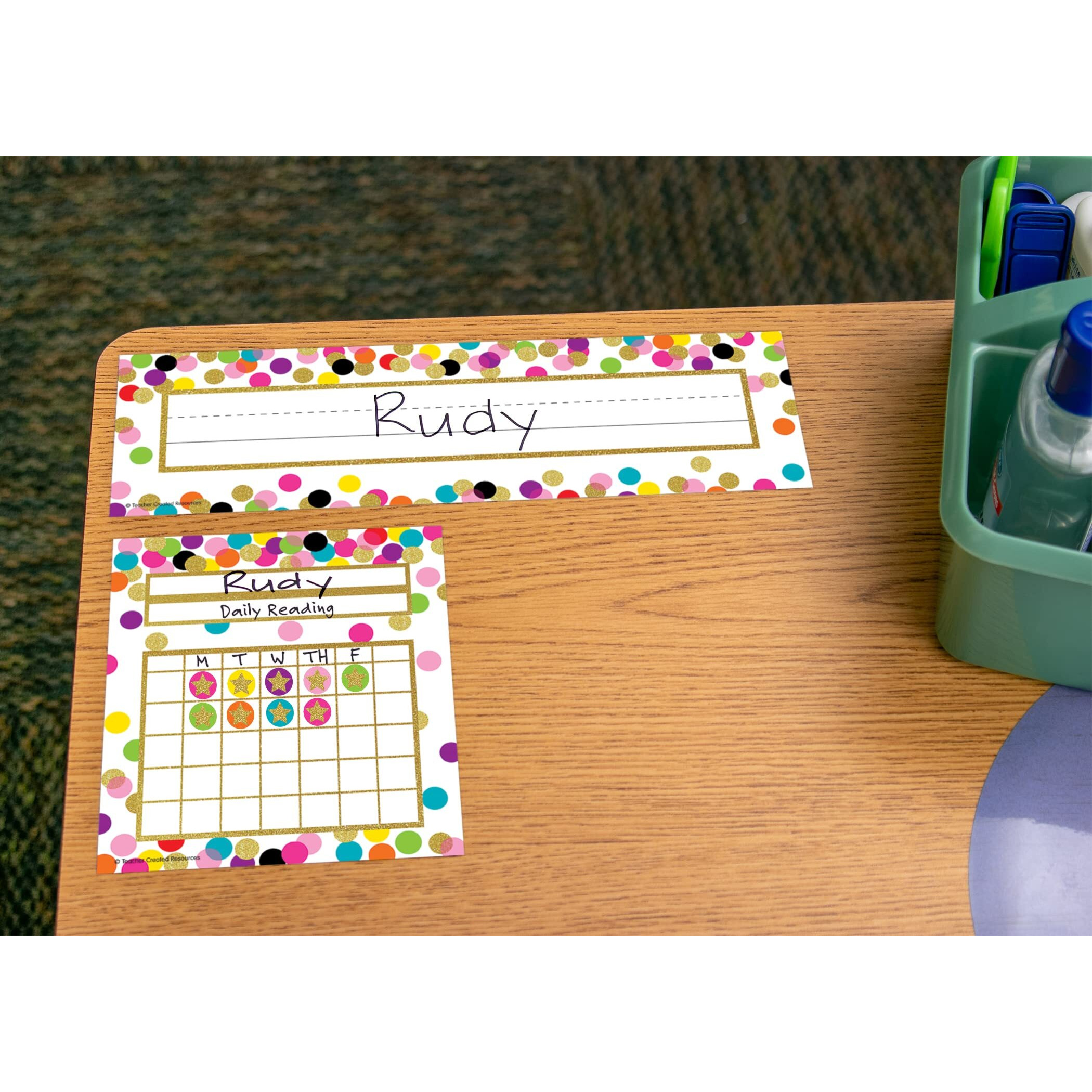 CONFETTI INCENTIVE CHARTS