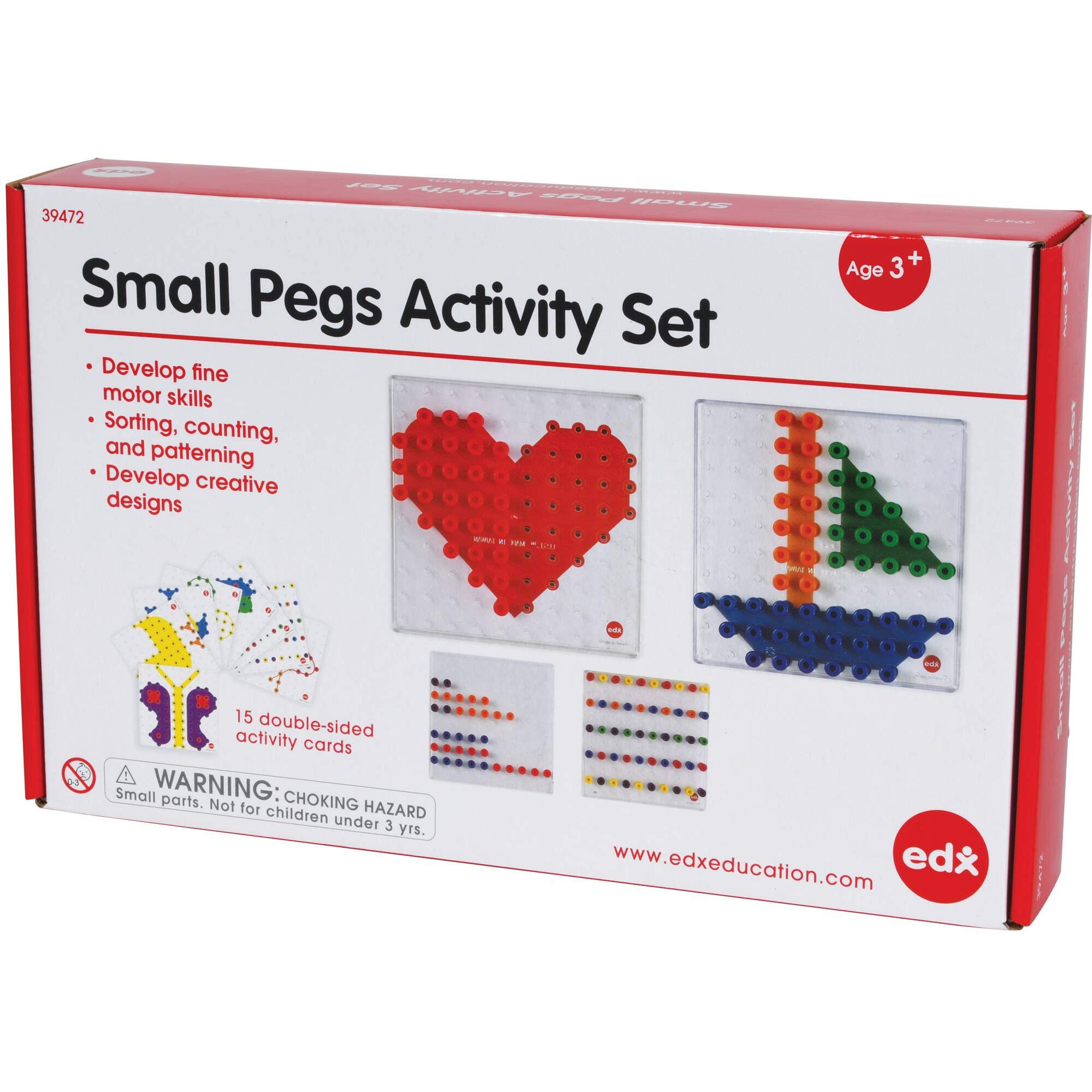 SMALL PEGS ACTIVITY SET