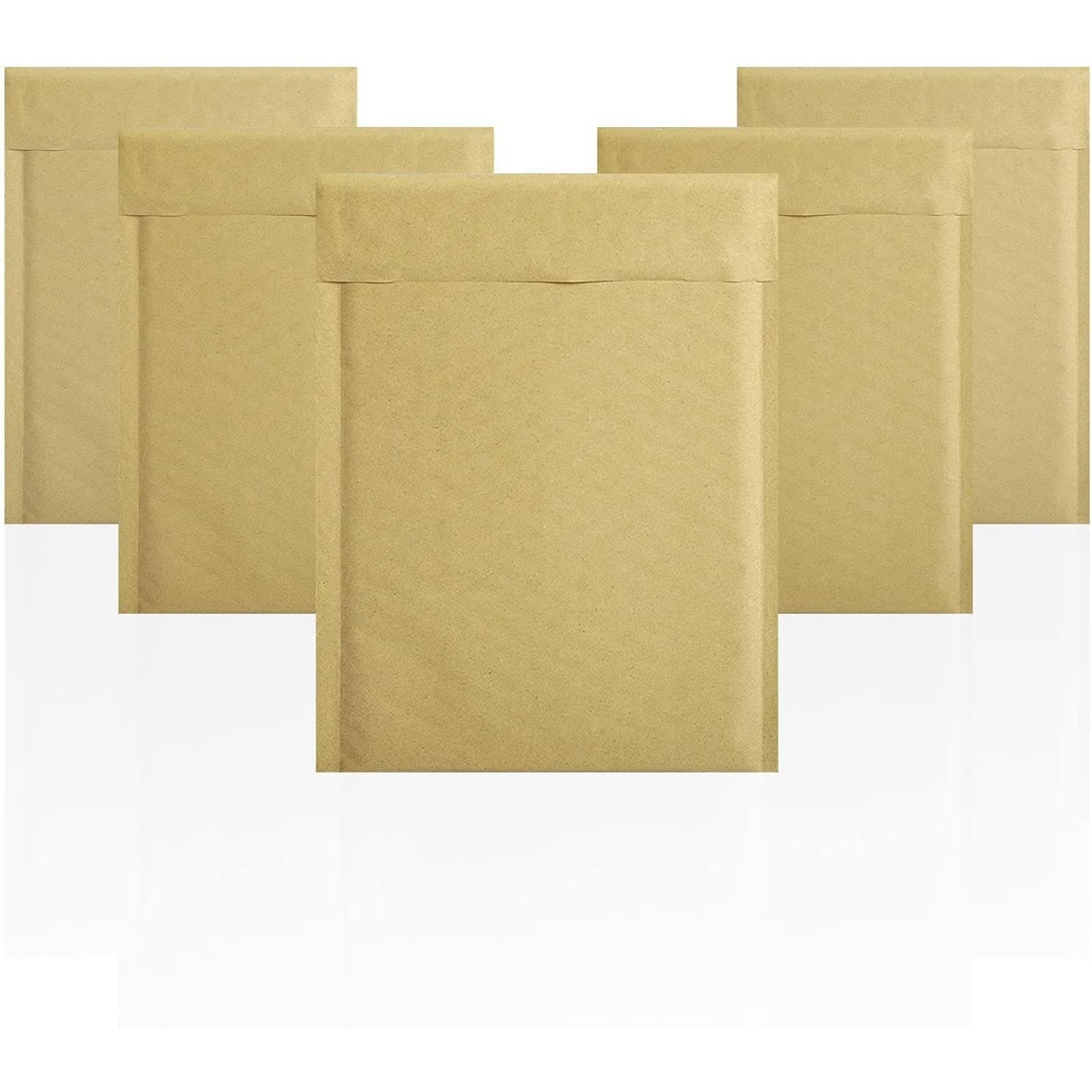 Natural Brown Kraft Bubble Mailers 105 x 15 Padded Envelopes 10 12 x 15 Pack of 10 Paper cushion Envelopes with Peel and Seal for Mailing Shipping Packing Packaging Supplies Paper Bag(D0102H9FEKA)