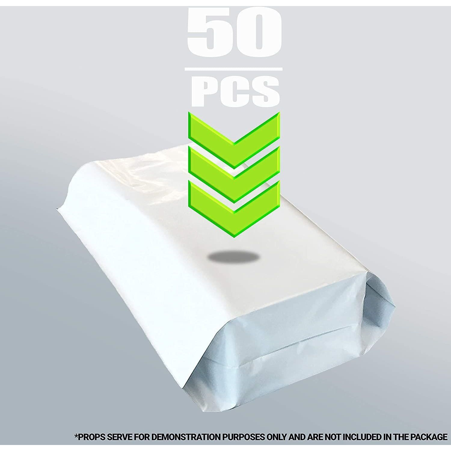 Pack of 50 White gusseted Poly Mailers 20 x 24 x 4 Shipping Bags 20x24x4 Large Envelopes 24 mil Thick Mailing Bags with Peel and Seal Waterproof Lightweight Wrapping Packing Packaging(D0102H93QU7)