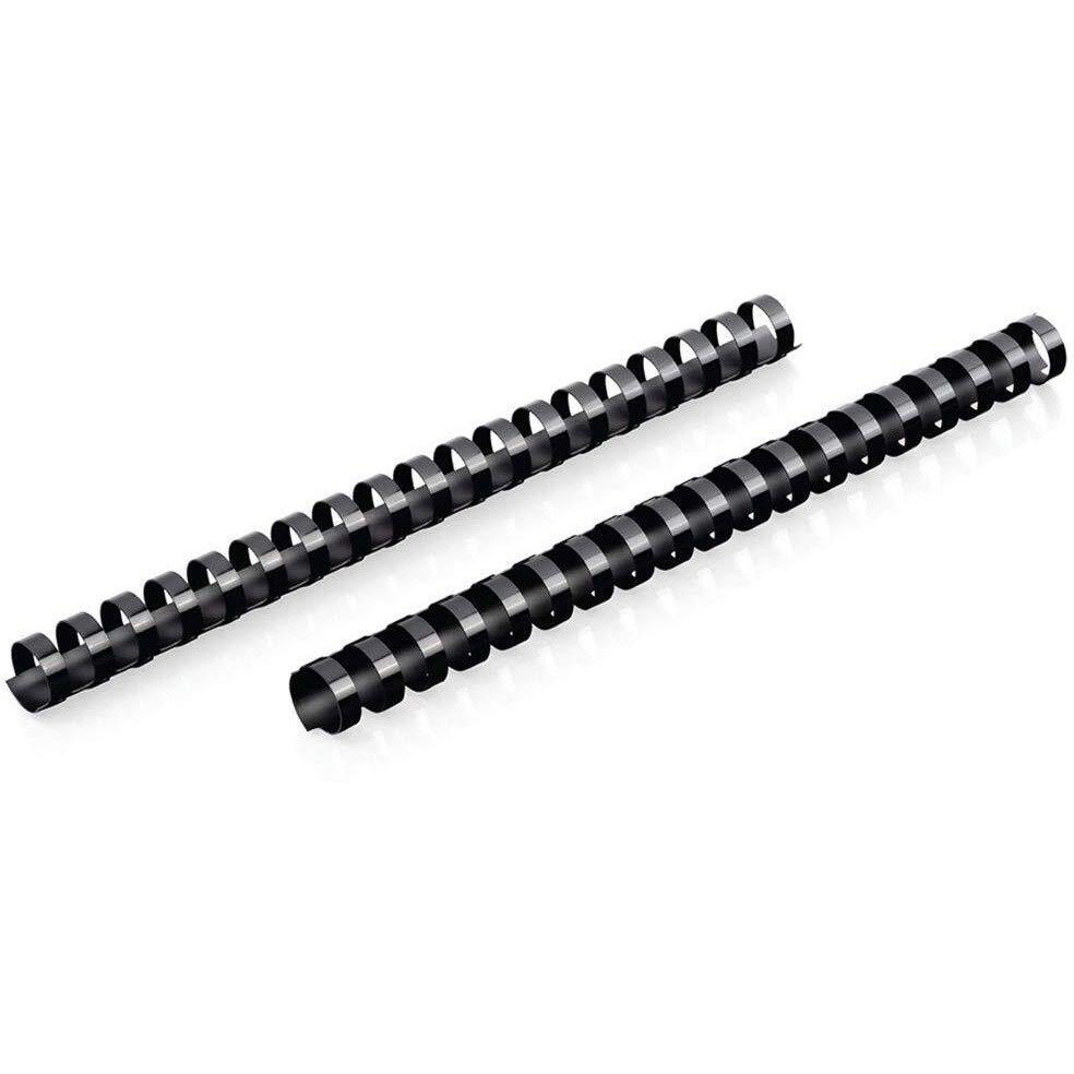 Mead CombBind Binding Spines - 0.62" Maximum Capacity - 125 x Sheet Capacity - For Letter 8 1/2" x 11" Sheet - Plastic - 125 / Box