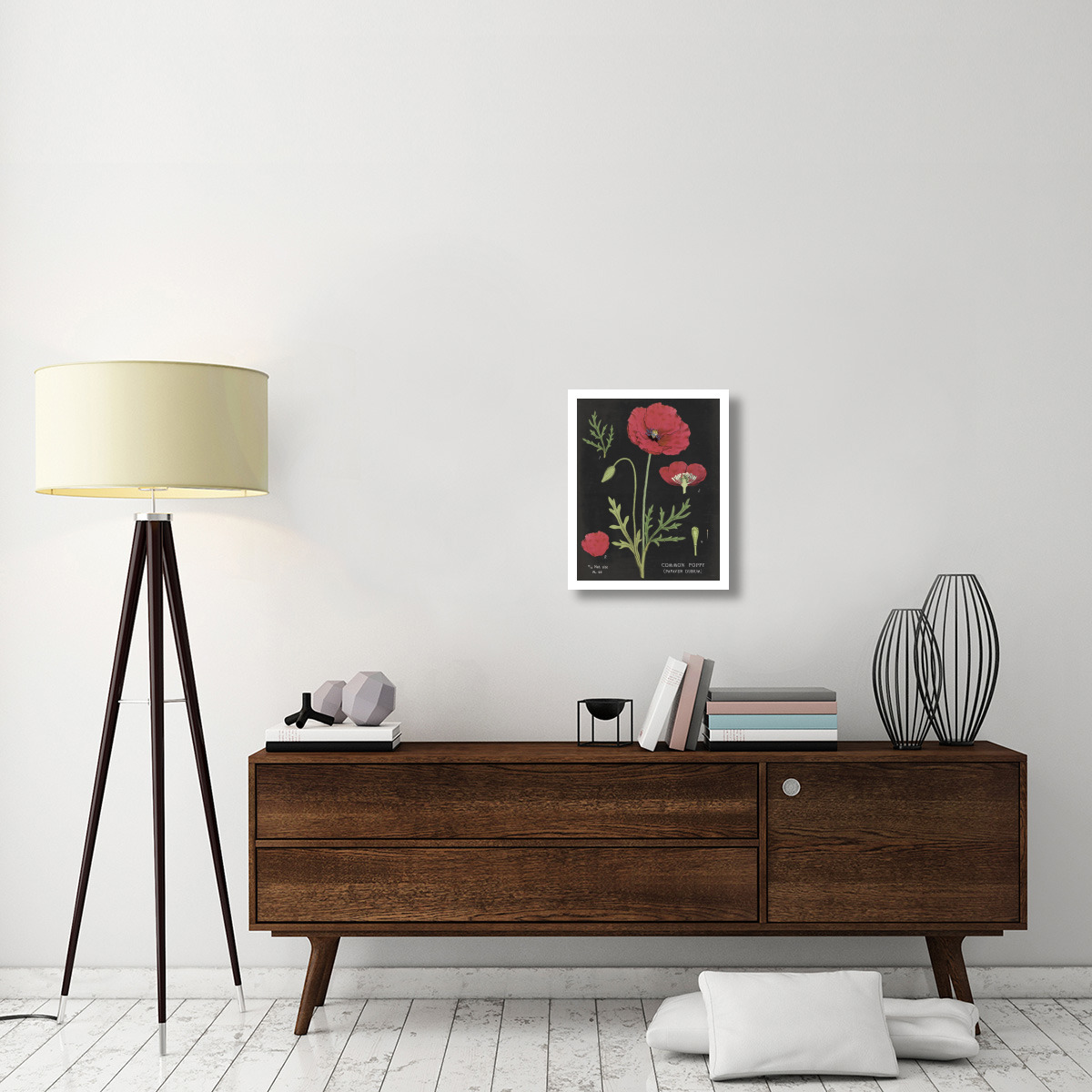 Poppy Chart -Paper Art-18&quotx22"