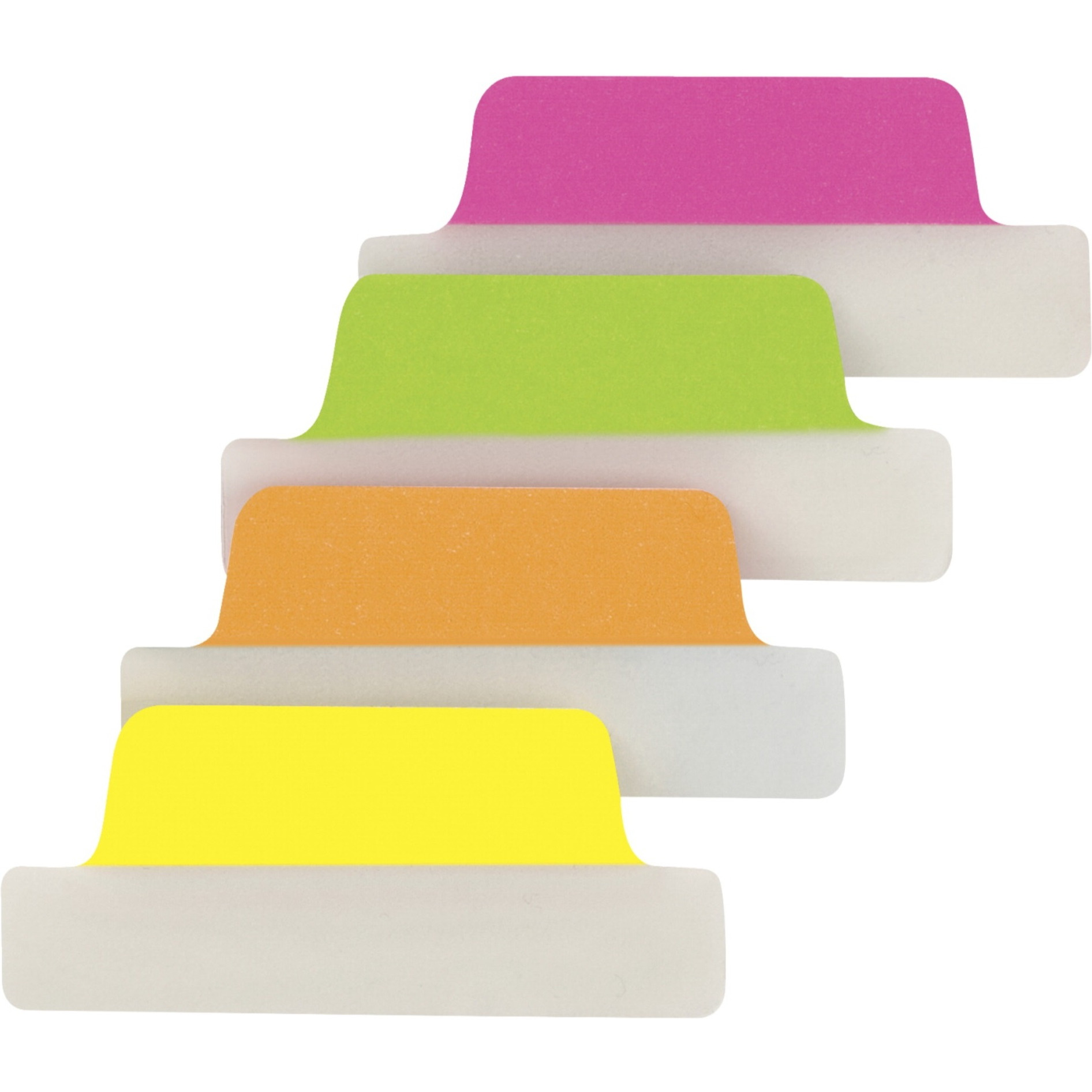 Avery 74865 Repositionable UltraTabs, 2-1/2 x 1 Inch, Assorted Neon, Pack of 48
