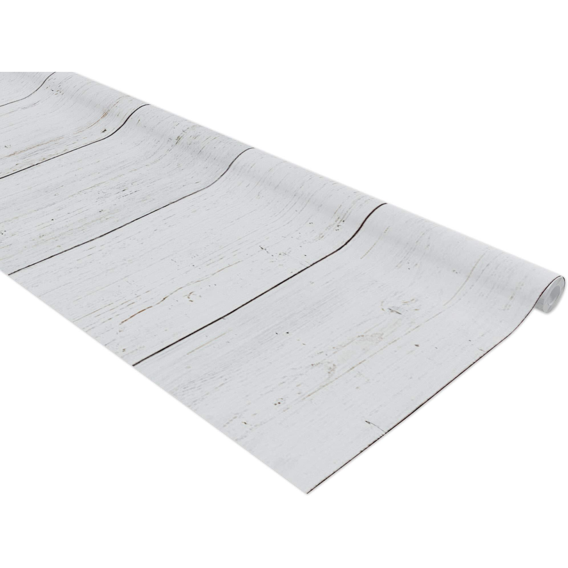 Fadeless Shiplap Design Board Art Paper - Fun and Learning, Classroom, Bulletin Board, Display, Craft, Art, Table Skirting, Decoration - 48&quotHeight x 2&quotWidth x 50 ftLength - Shiplap Design - 1 / Roll -