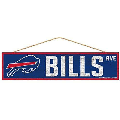 Buffalo Bills Sign 4x17 Wood Avenue Design