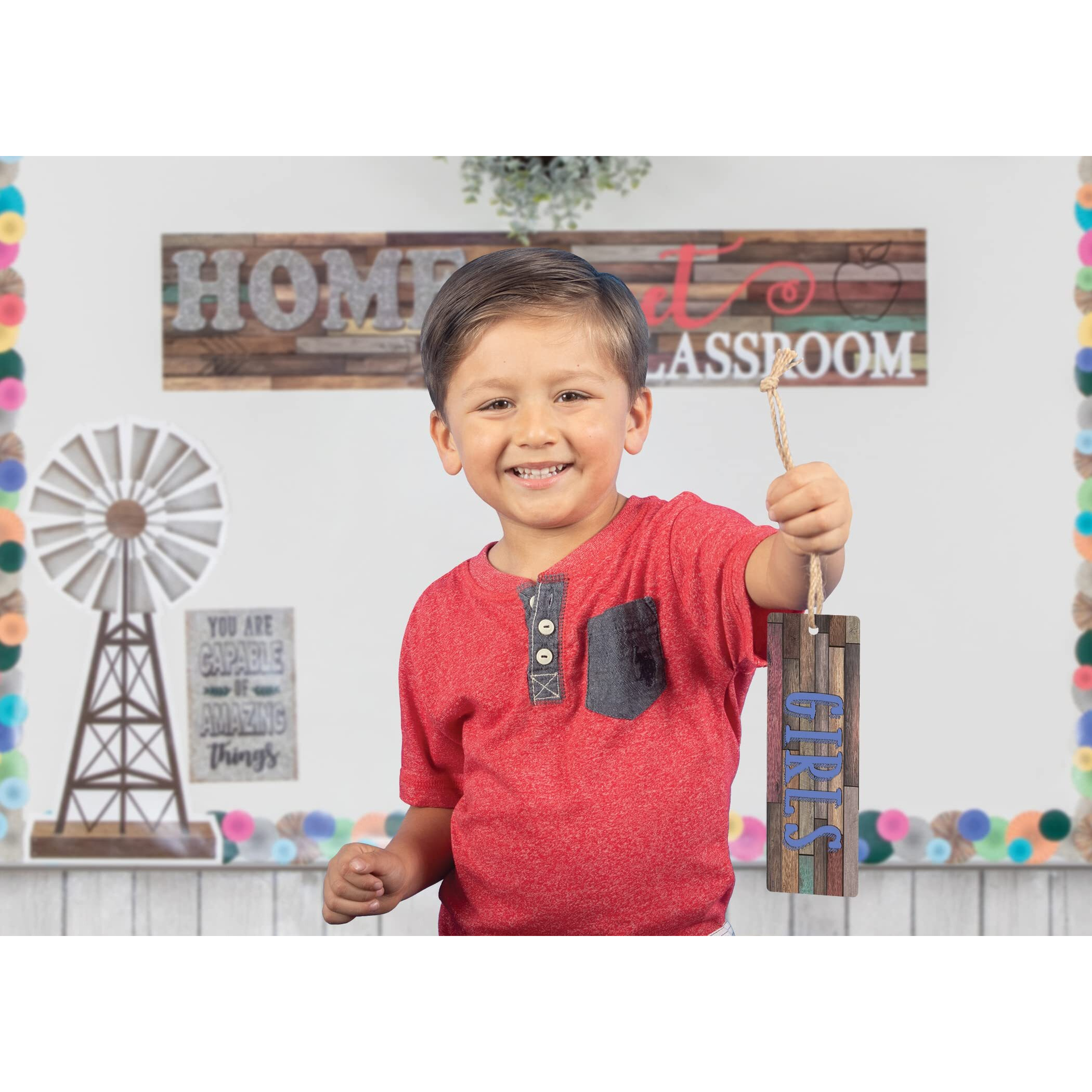 HOME SWEET CLASSRM MAGN GIRLS PASS