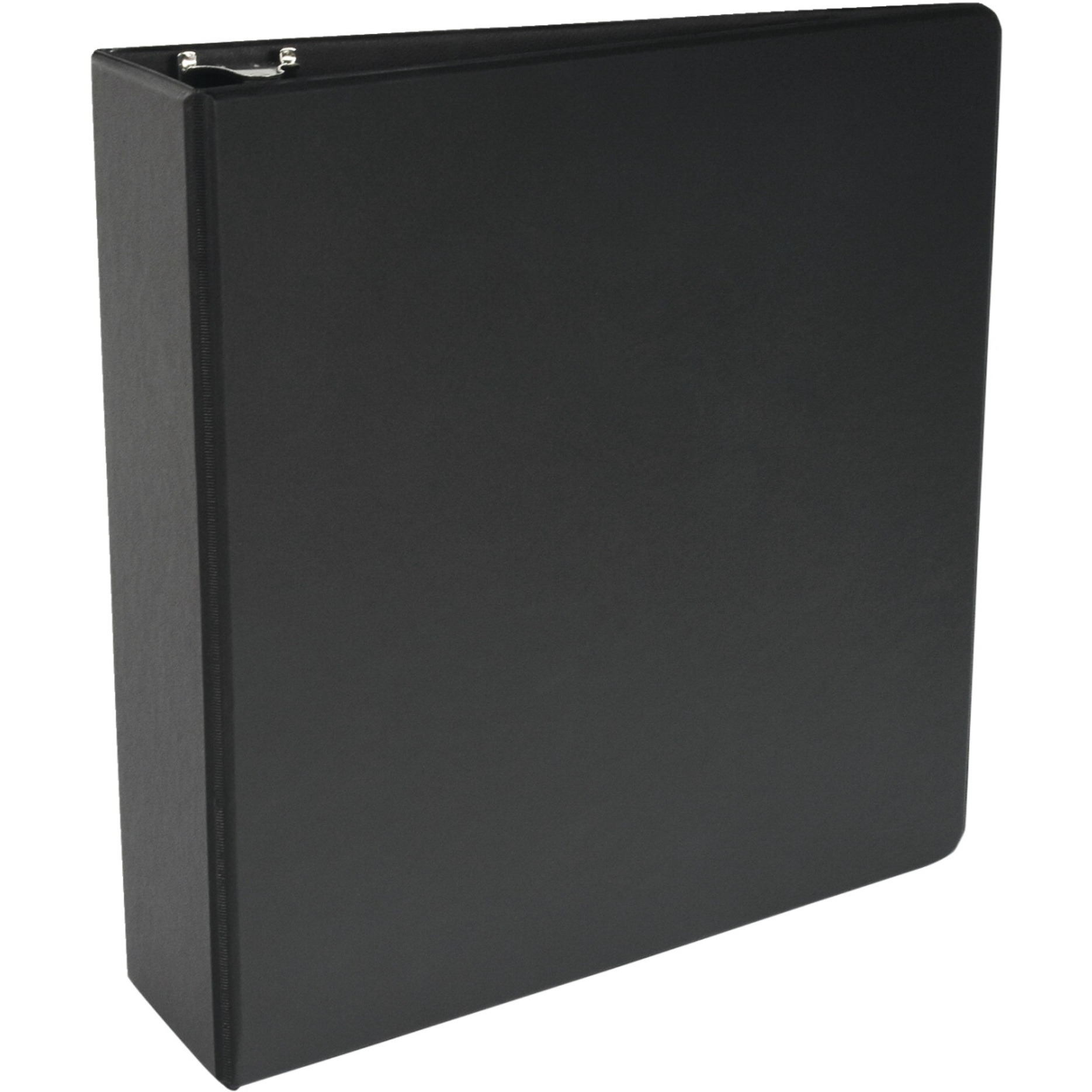School Smart Polypropylene D-Ring Binder, 3 Inches, Black