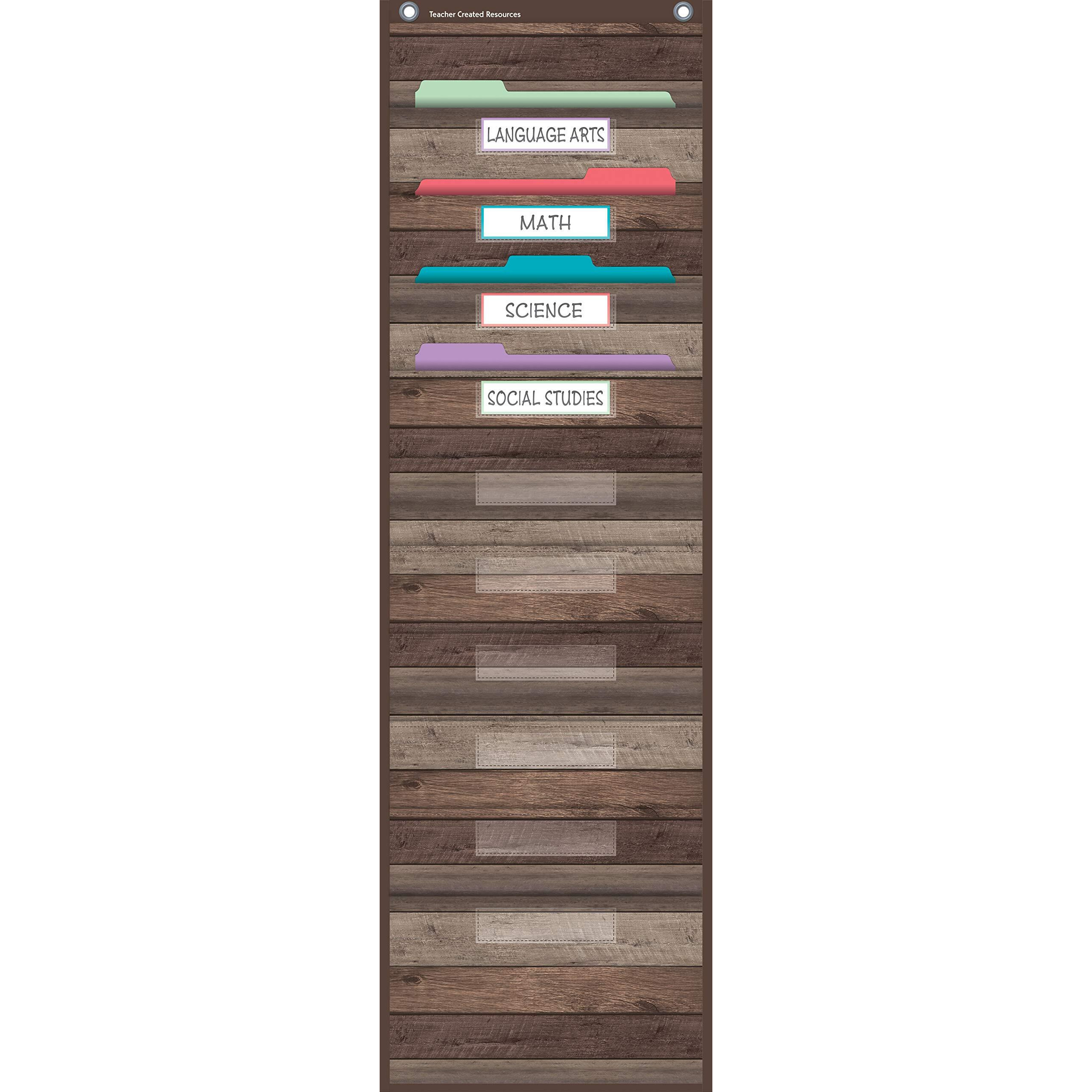 10 POCKET FILE STORAGE POCKET CHART