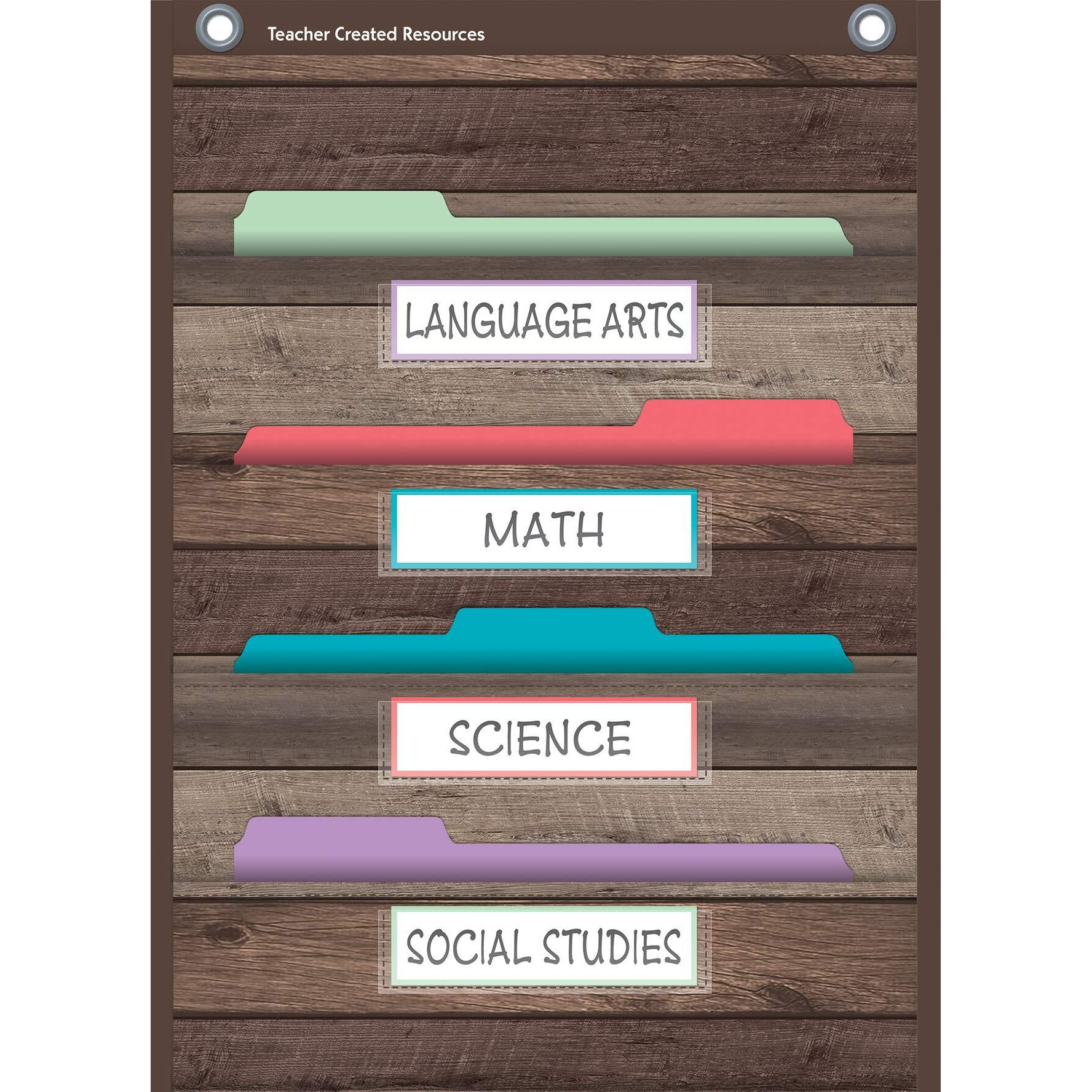 10 POCKET FILE STORAGE POCKET CHART
