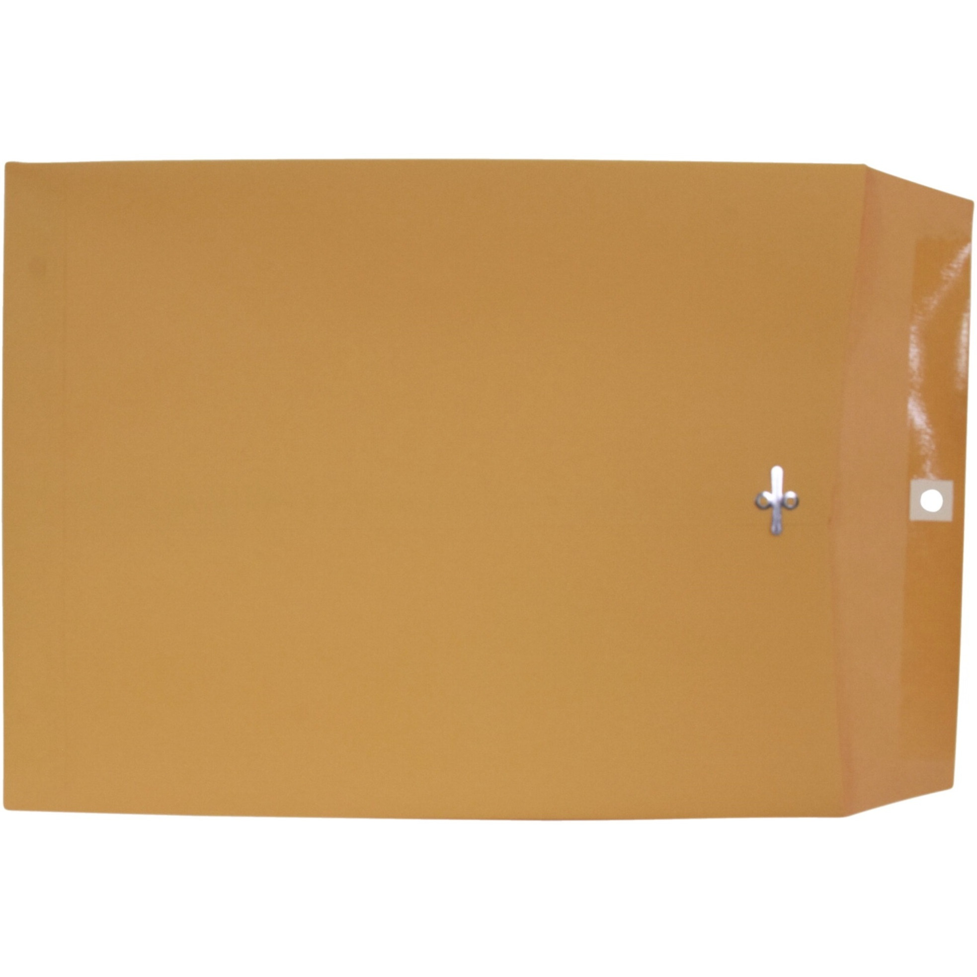 School Smart Kraft Envelopes with Clasp, 10 x 13 Inches, Pack of 100
