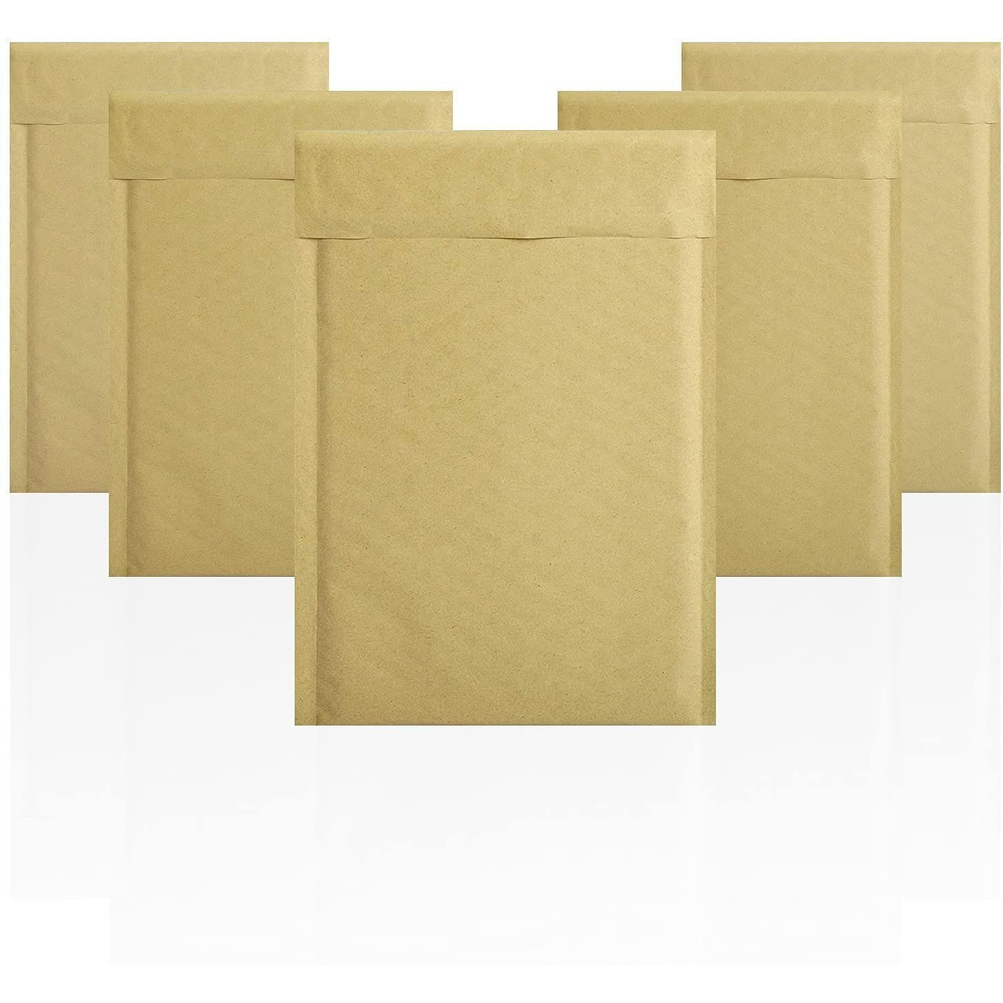 Pack of 50 Natural Brown Bubble Mailers 4 x 7 Kraft Paper cushion Padded Envelopes 4x7 Shipping Bags with Peel and Seal for Mailing Packing and Packaging Supplies Pouch Bags with cushioning(D0102H939UU)